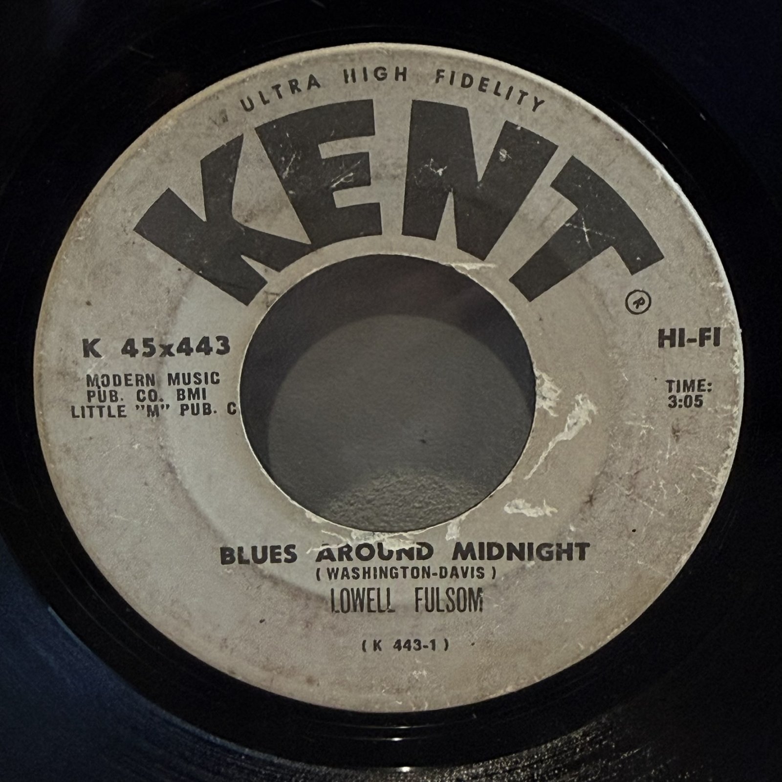 画像1: LOWELL FULSOM / TALKIN' WOMAN c/w BLUES AROUND MIDNIGHT 