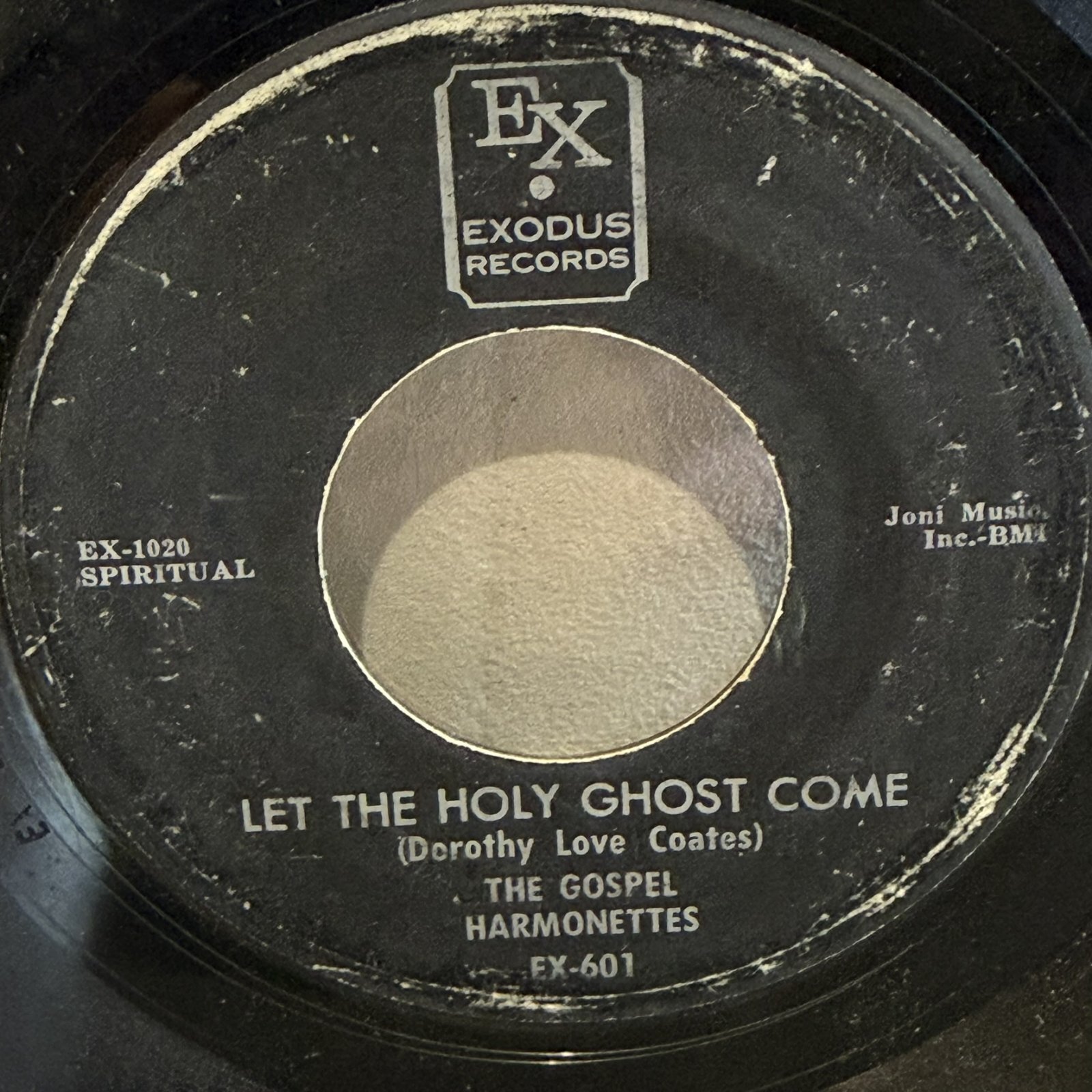 画像2: THE GOSPEL HARMONETTES / TROUBLE c/w LET THE HOLY GHOST COME 