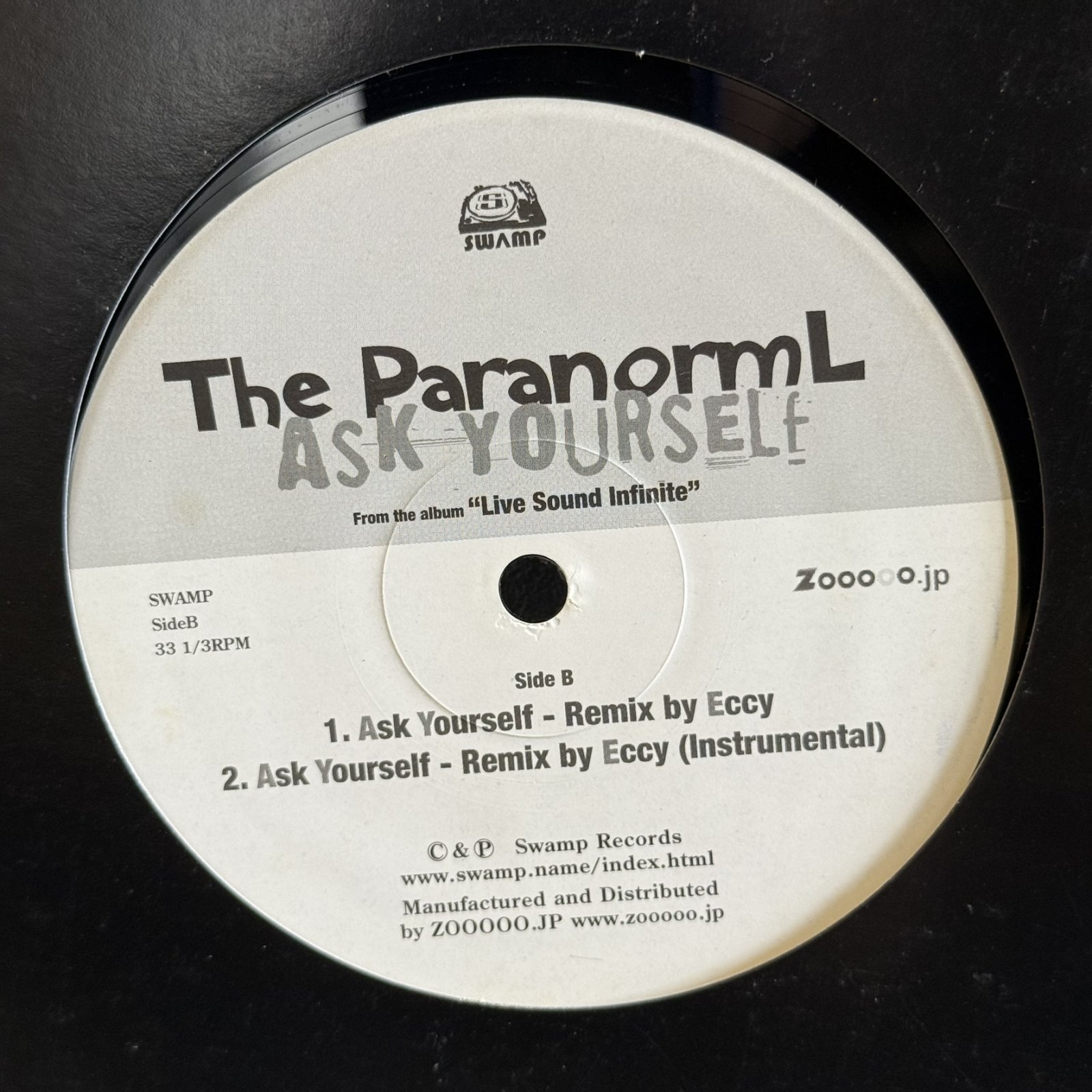 画像2: The ParanormL / ASK YOURSELF  12" E.P. 