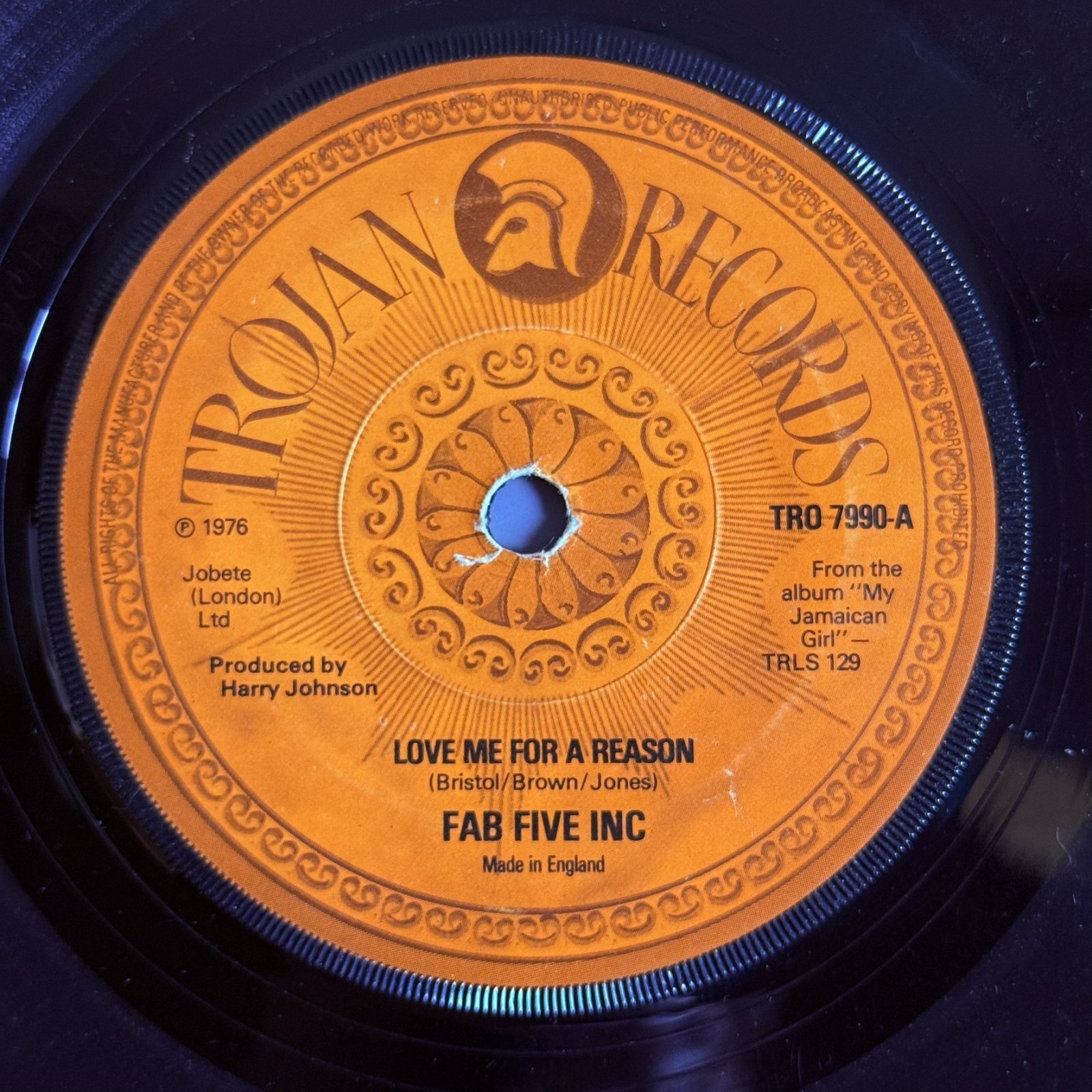 画像1: FAB FIVE INC / LOVE ME FOR A REASON (7")