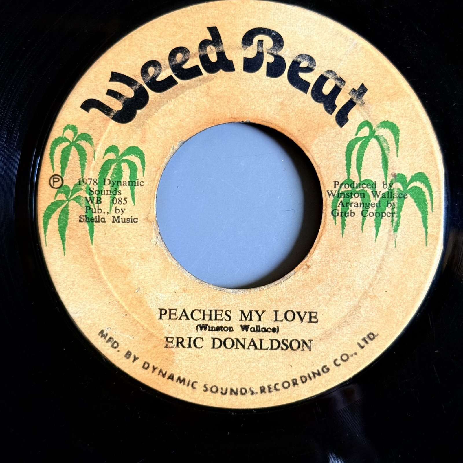 画像1: ERIC DONALDSON / PEACHES MY LOVE (7")