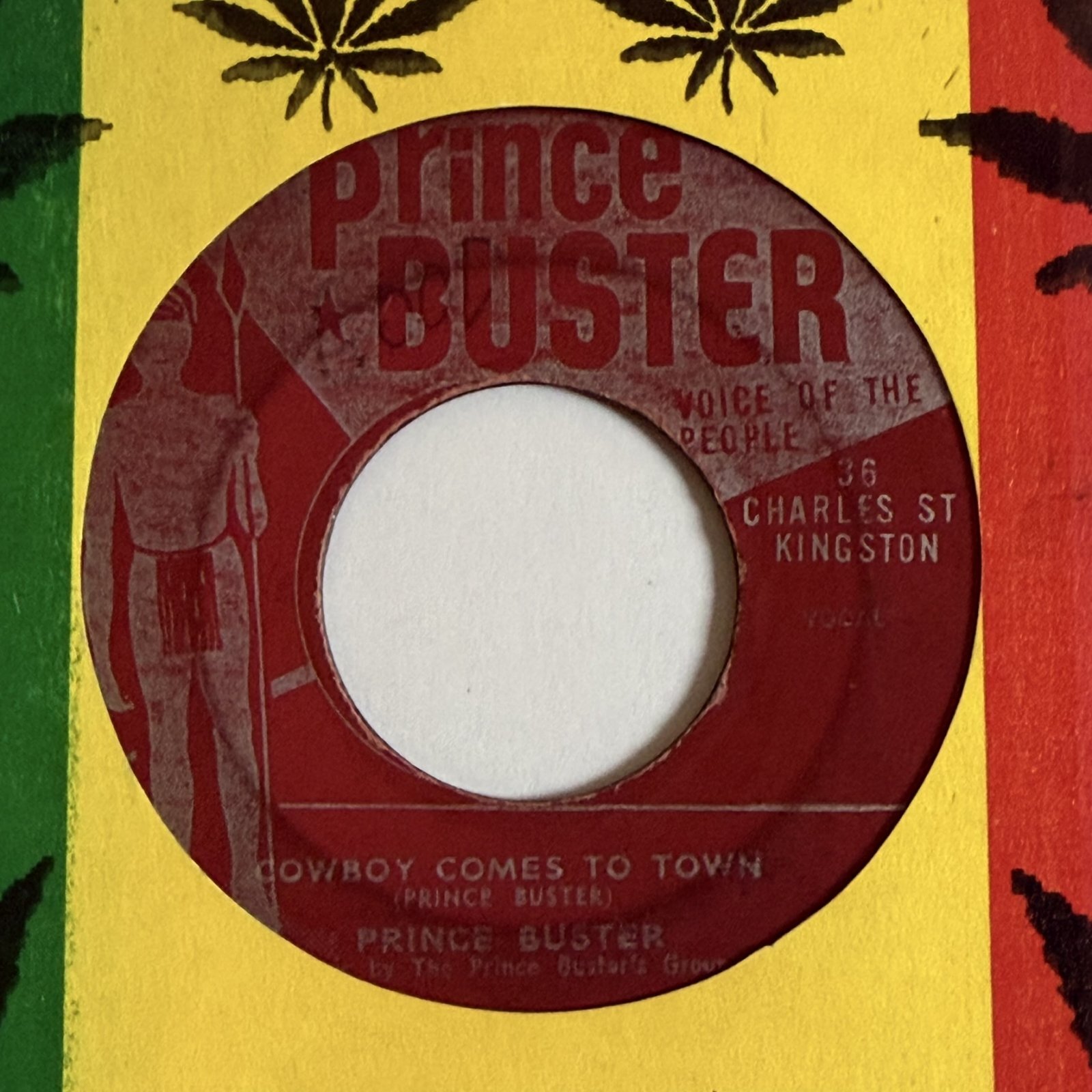 画像1: PRINCE BUSTER / COWBOY COMES TO TOWN c/w ONE HAND WASH THE OTHER (7") 