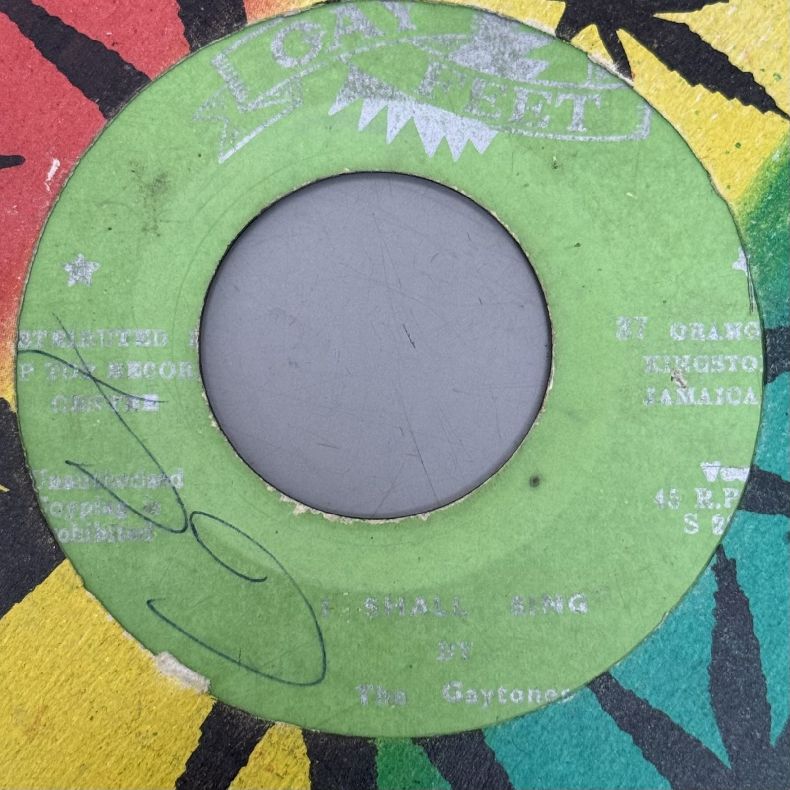 画像2: JUNE (JUDY MOWATT) & THE GAYTONES / I SHALL SING c/w I SHALL SING (7") 