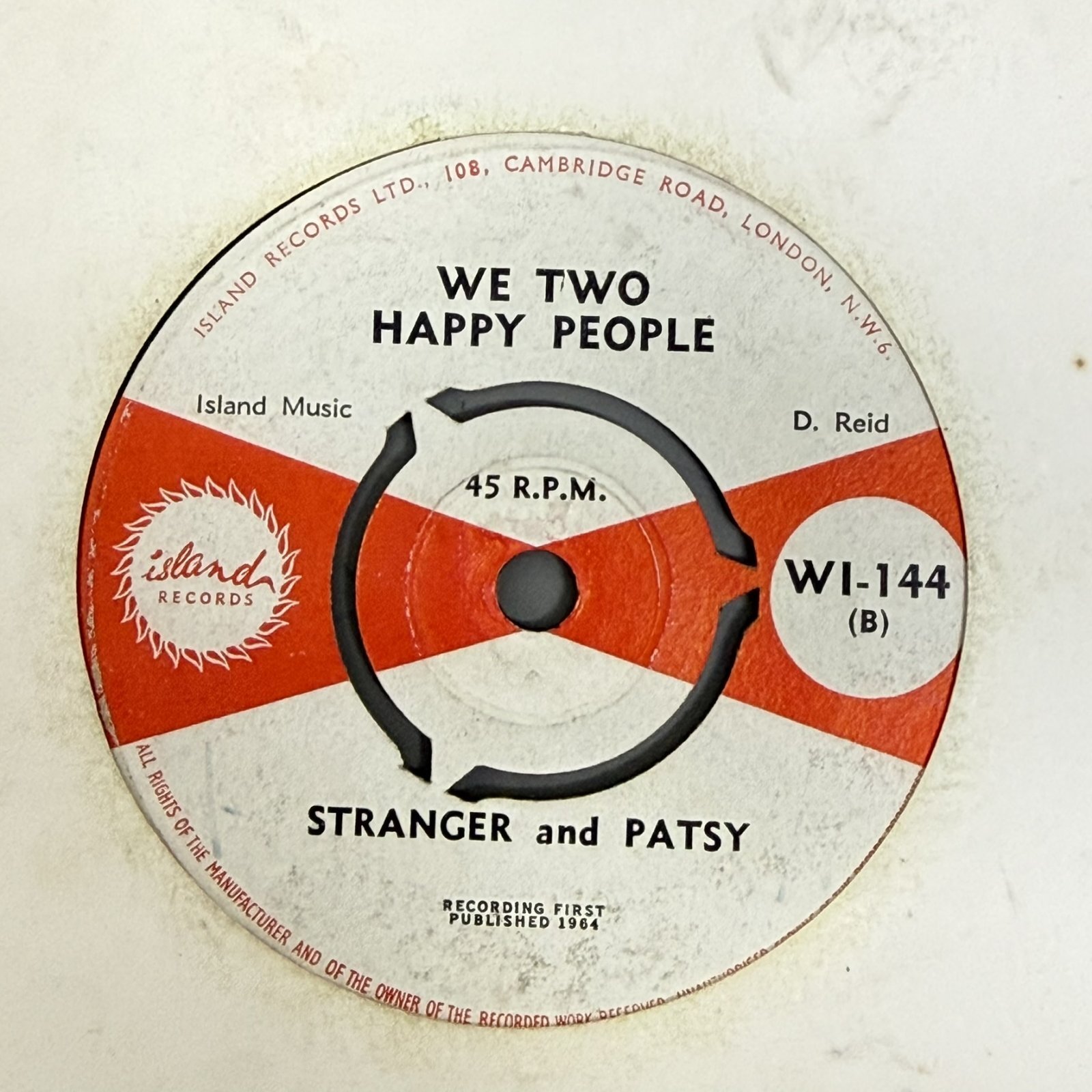 画像2: STRANGER COLE & PATSY (TODD) / TOM DICK AND HARRY c/w WE TWO HAPPY PEOPLE (7") 