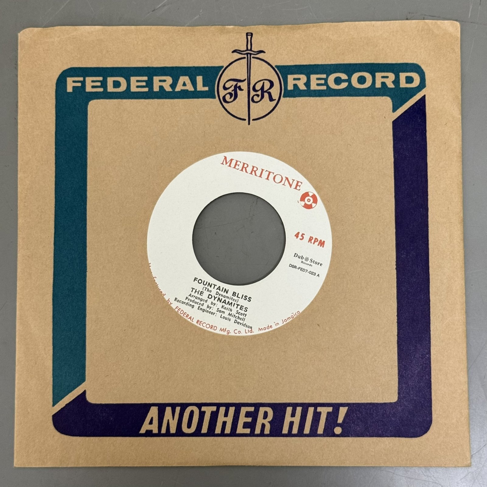 画像3: THE DYNAMITES / FOUNTAIN BLISS c/w IF YOU DID LOVE ME (7") 