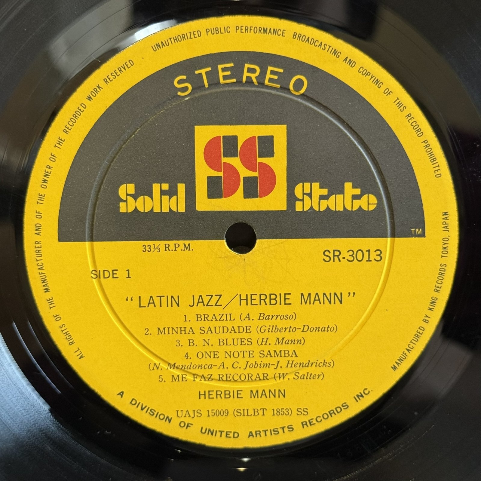 画像5: HERBIE MANN / LATIN JAZZ (LP)　