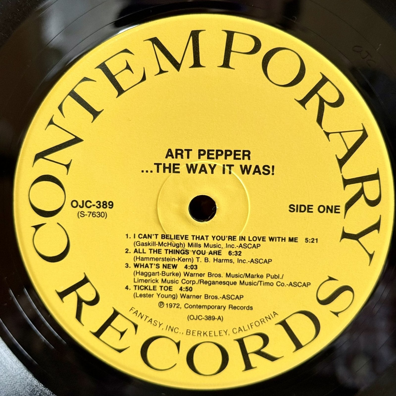 画像5: ART PEPPER / ...THE WAY IT WAS! (LP) 