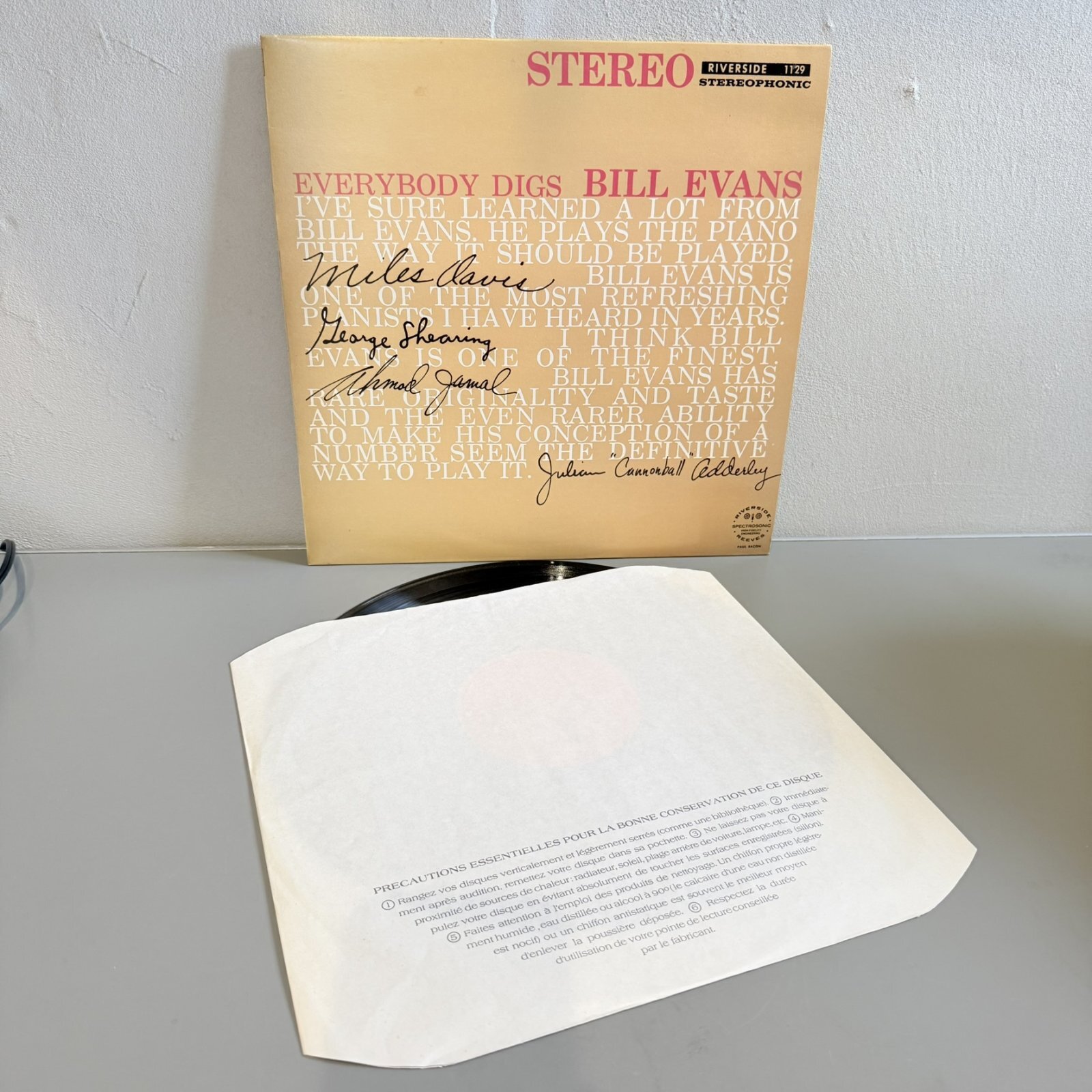 画像3: BILL EVANS / EVERYBODY DIGS BILL EVANS (LP)　