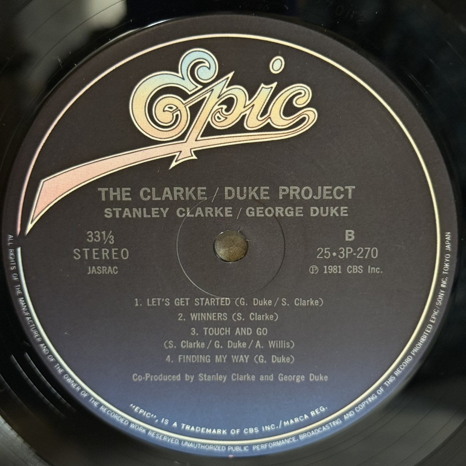 画像7: スタンリー・クラーク - ジョージ・デューク ~ STANLEY CLARKE - GEORGE DUKE / クラーク・デューク・プロジェクト ~ THE CLARKE - DUKE PROJECT (LP)