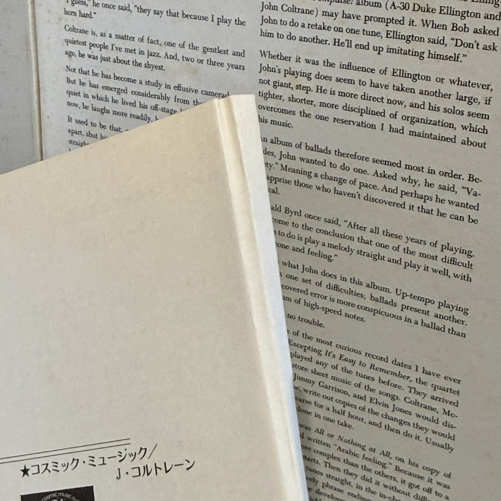 画像6: ジョン・コルトレーン・カルテット ~ JOHN COLTRANE QUARTET / バラード / BALLADS (LP) 