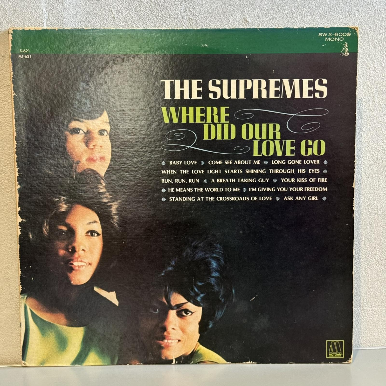 画像1: ザ・シュープリームス ~ THE SUPREMES / 愛はどこへ行ったの ~ WHERE DID OUR LOVE GO (LP)　