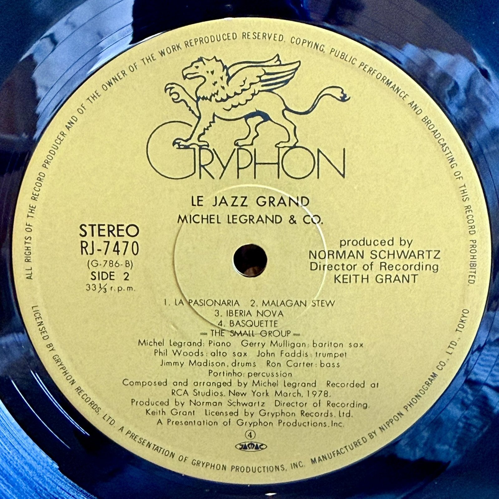 画像8: ミシェル・ルグラン＆コー ~ MICHEL LEGRAND & CO. / ル・ジャズ・グラン ~ LE JAZZ GRAND (LP)