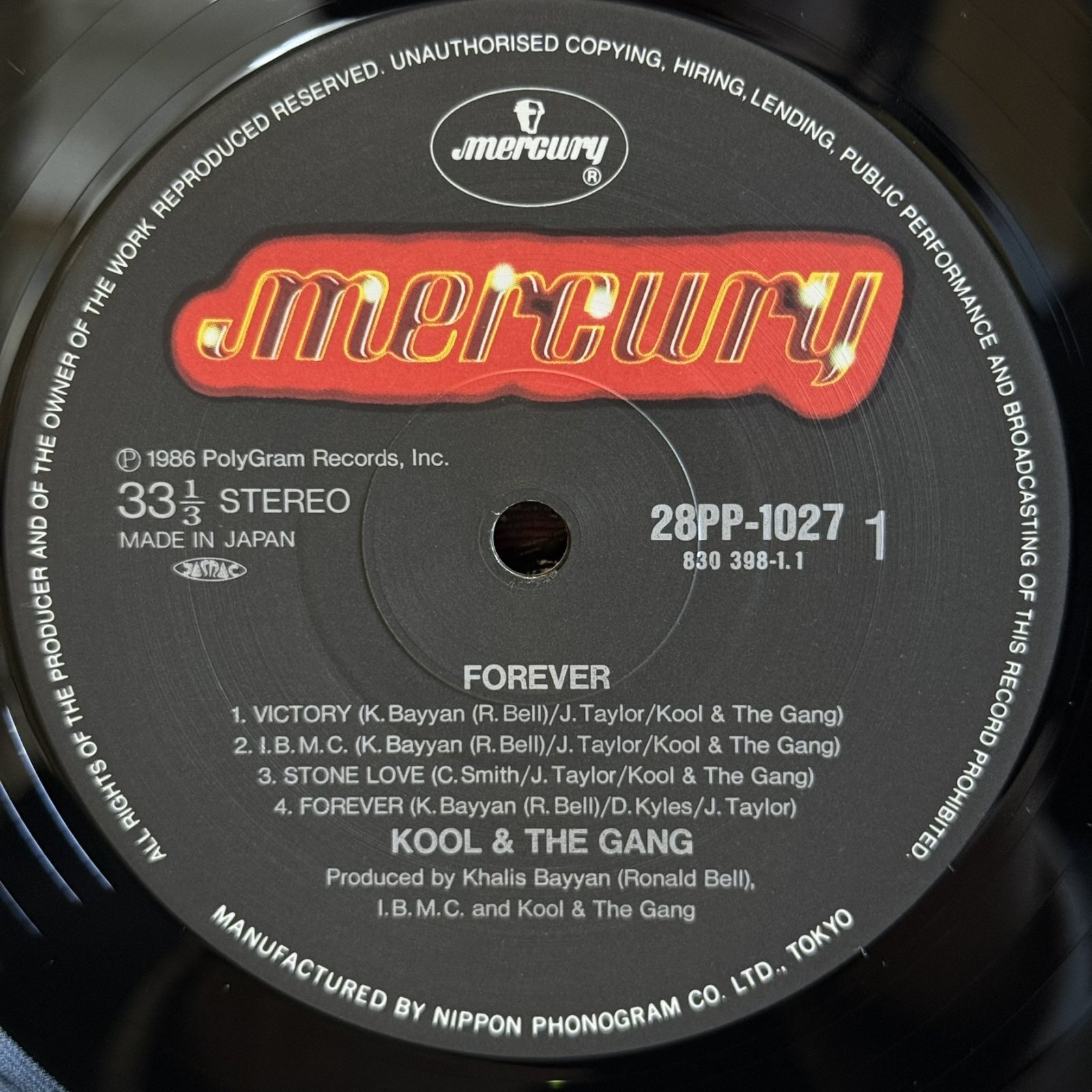 画像3: クール＆ザ・ギャング ~ KOOL & THE GANG / フォーエヴァー ~ FOREVER (LP)  