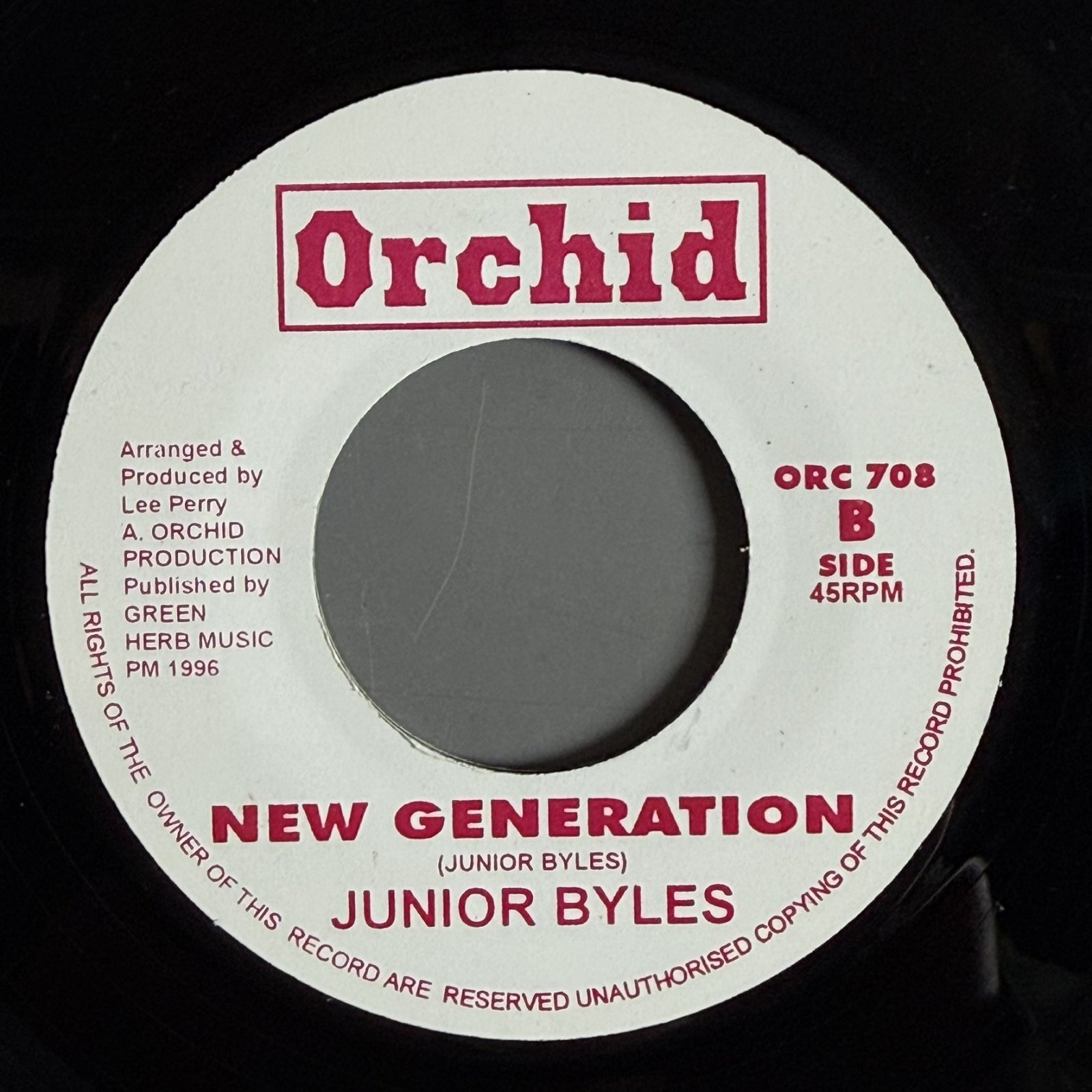 画像2: JUNIOR BYLES — CURLEY LOCKS / NEW GENERATION (7") 