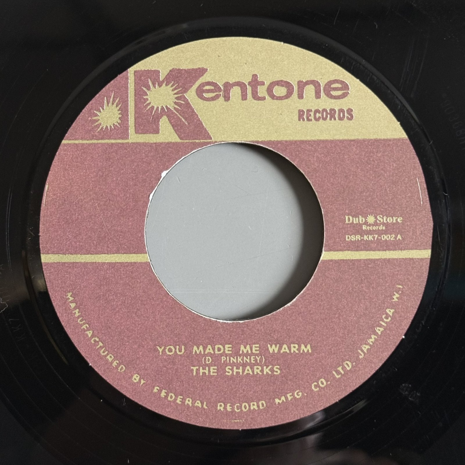画像1: THE SHARKS — YOU MADE ME WARM / YOU MADE ME WARM (ORCH. VER.) (7") 