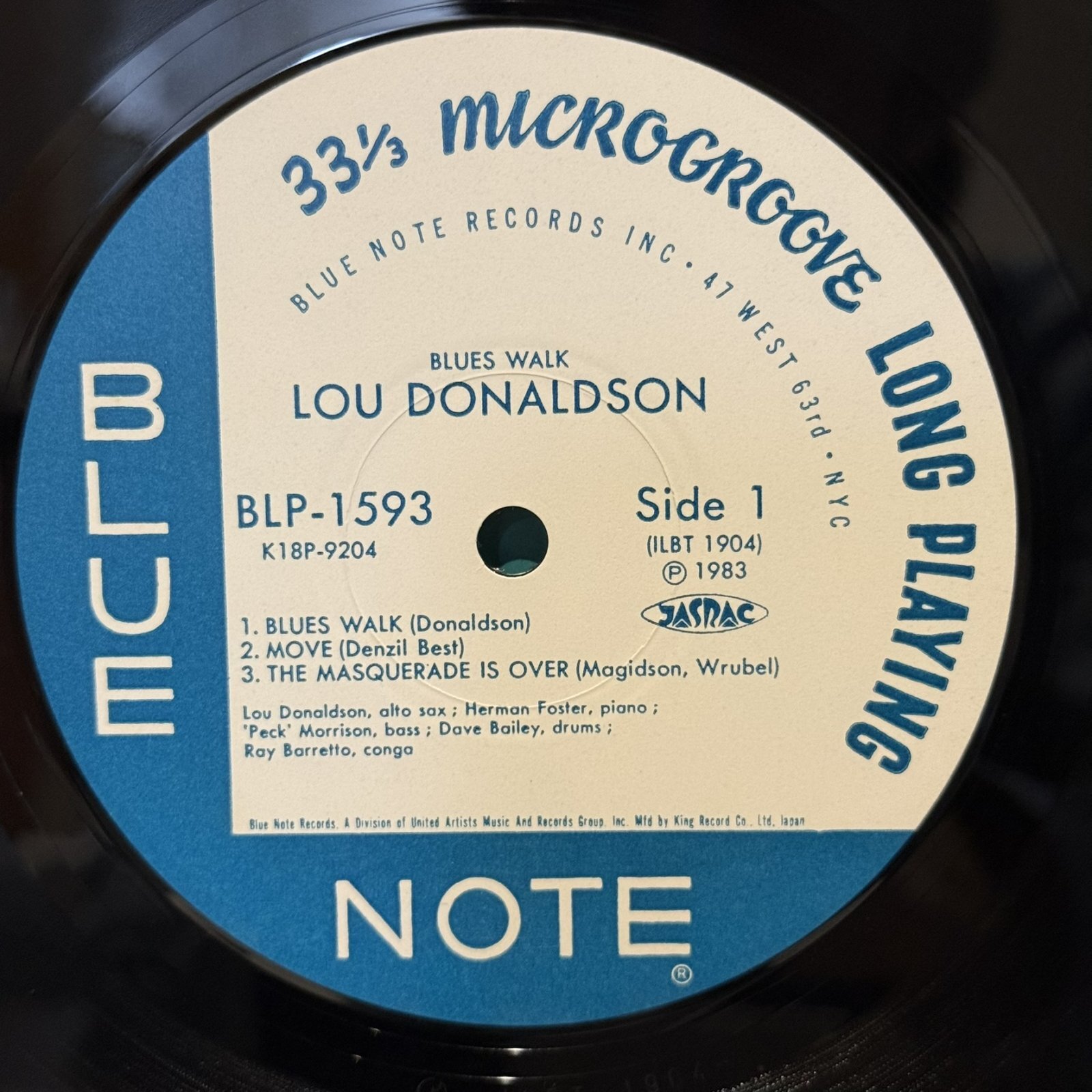 画像5: ルー・ドナルドソン ~ LOU DONALDSON / ブルース・ウォーク ~ BLUES WALK (LP)　