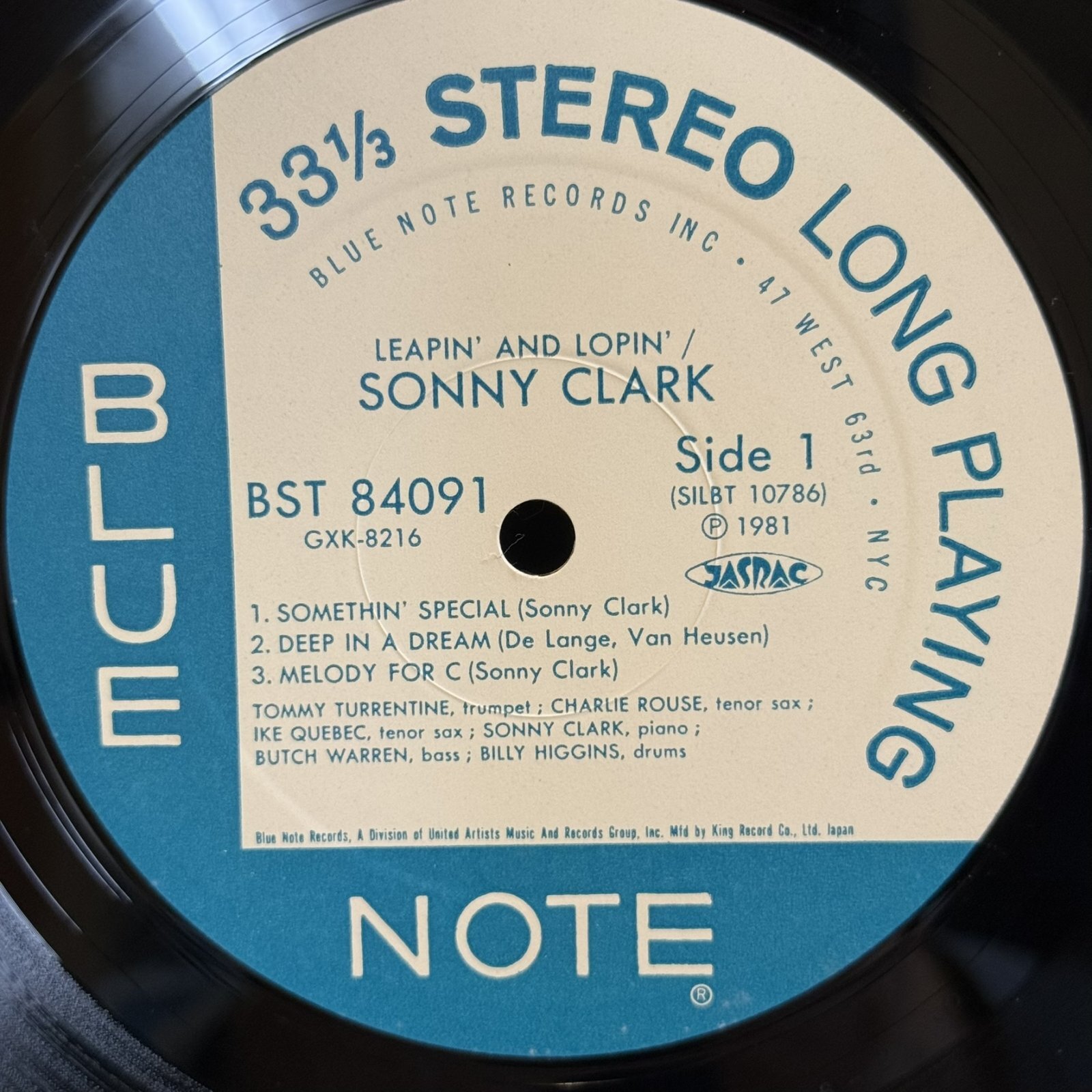画像5: ソニー・クラーク ~ SONNY CLARK / リーピン・アンド・ローピン ~ LEAPIN' AND LOPIN' (LP)　