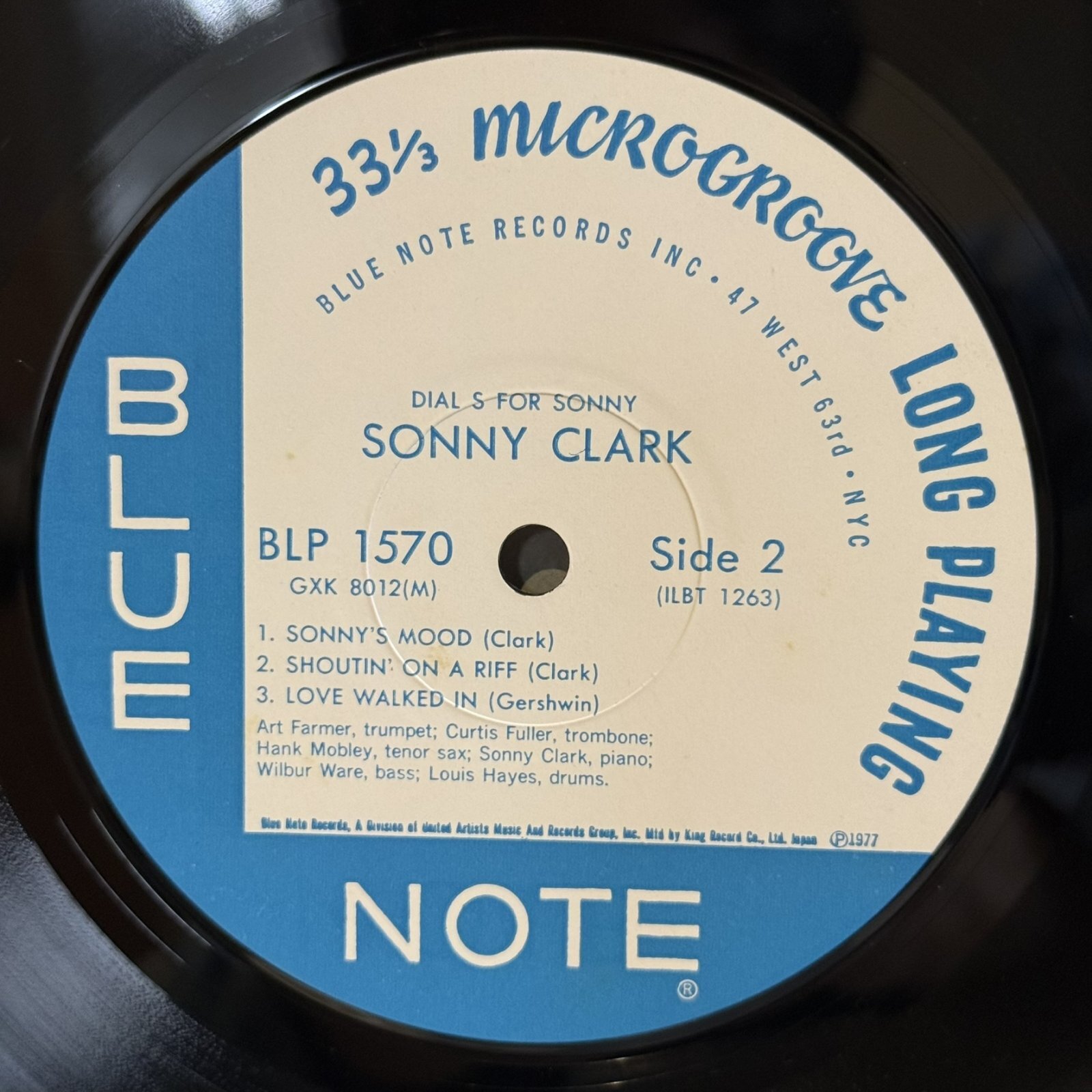 画像8: ソニー・クラーク ~ SONNY CLARK / ダイヤル S フォー・ソニー ~ DIAL S FOR SONNY (LP)