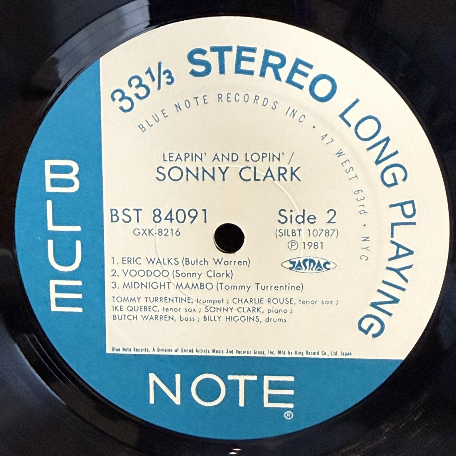 画像6: ソニー・クラーク ~ SONNY CLARK / リーピン・アンド・ローピン ~ LEAPIN' AND LOPIN' (LP)　
