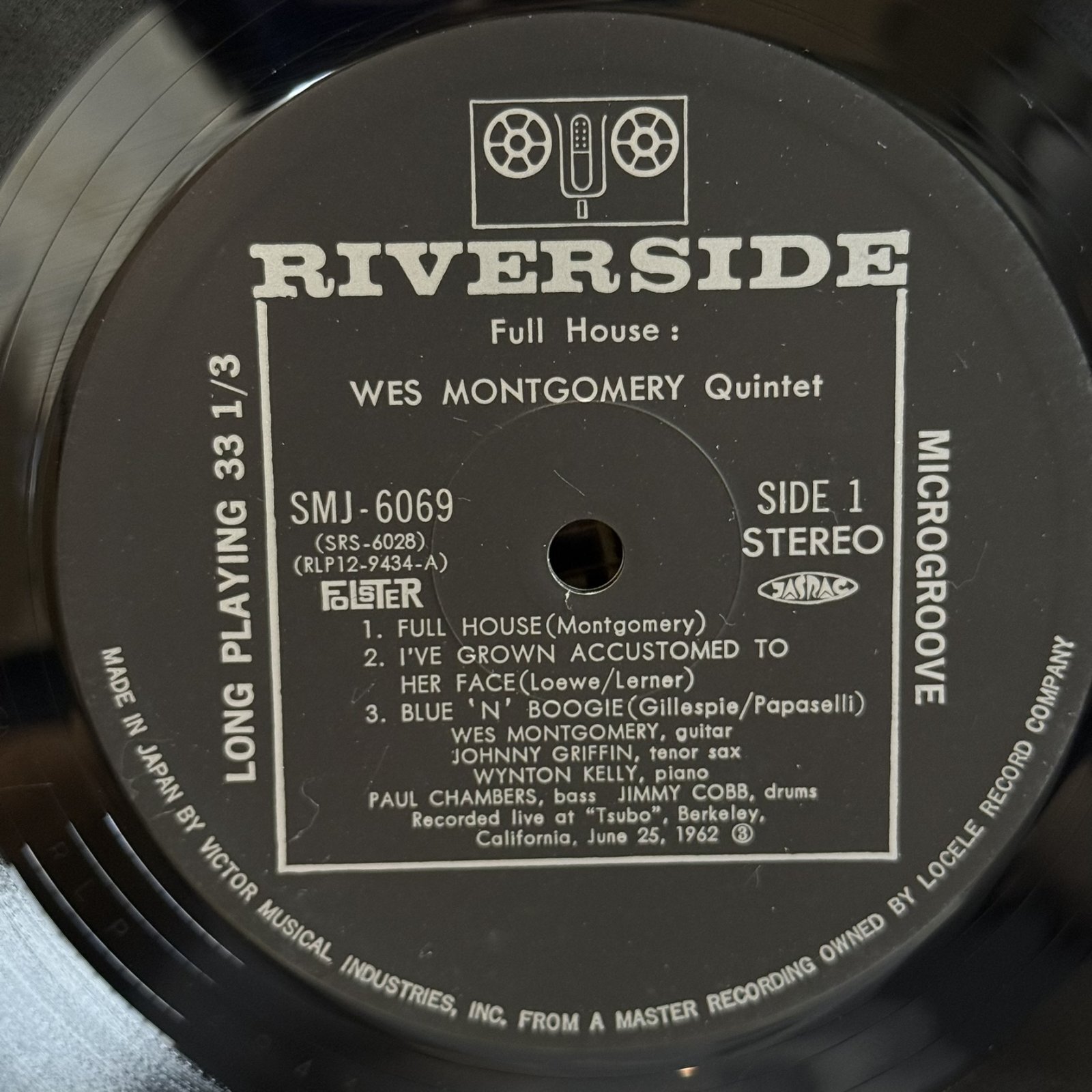 画像3: ウェス・モンゴメリー ~ WES MONTGOMERY / フル・ハウス ~ FULL HOUSE (LP)　