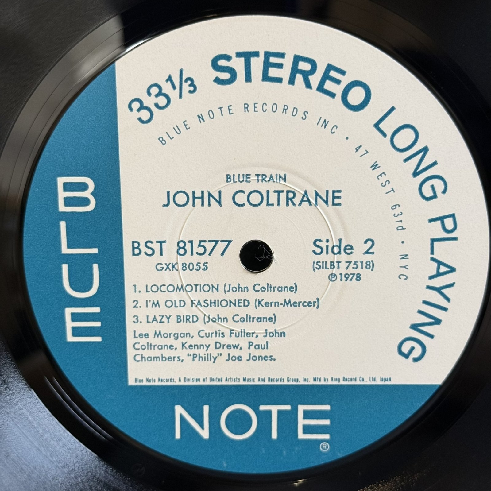 画像6: ジョン・コルトレーン ~ JOHN COLTRANE / ブルー・トレイン ~ BLUE TRAIN (LP)　