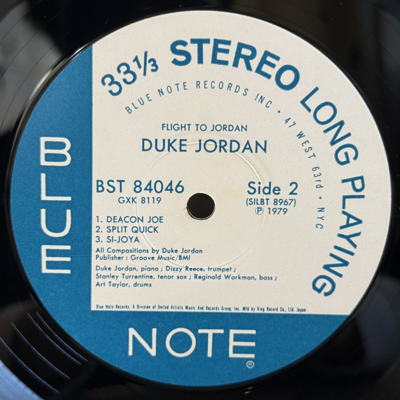 画像7: デューク・ジョーダン ~ Duke Jordan / フライト・トゥ・ジョーダン ~ Flight To Jordan (LP)