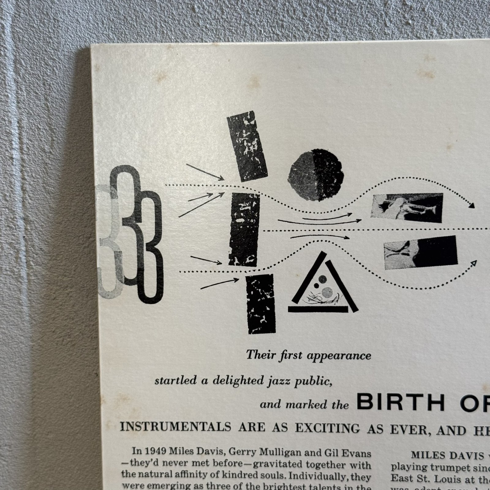 画像3: マイルス・デイヴィス ~ MILES DAVIS / クールの誕生 ~ BIRTH OF THE COOL (LP)　