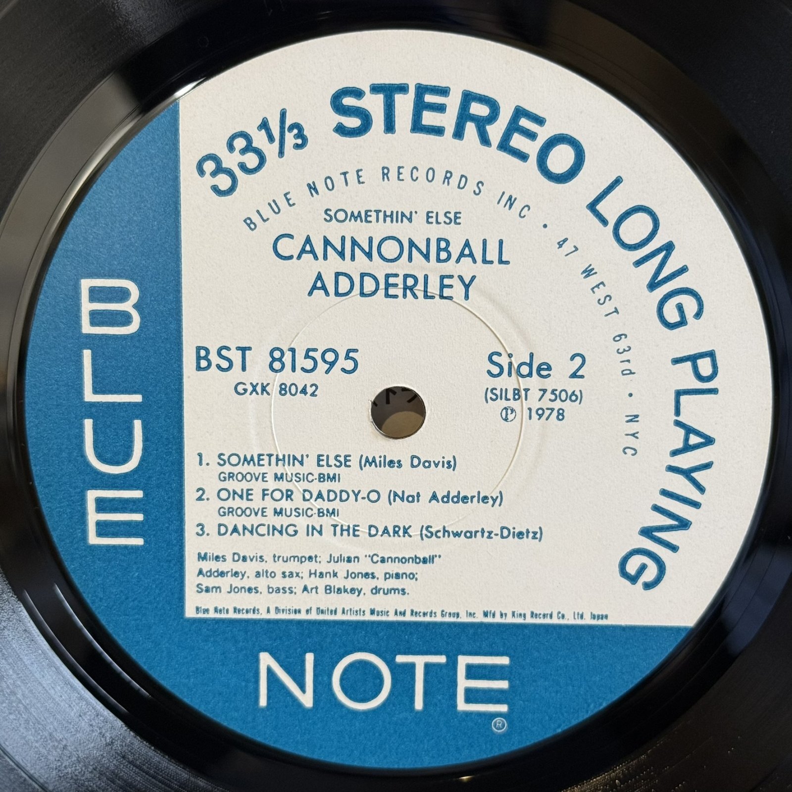 画像6: キャノンボール・アダレイ ~ CANNONBALL ADDERLEY / サムシン・エルス ~ SOMETHIN' ELSE (LP)　