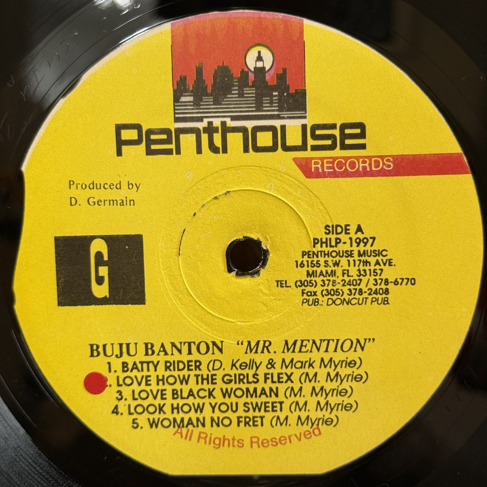 画像6: ブジュ・バントン ~ Buju Banton / ミスター・メンション ~ Mr. Mention (LP)　