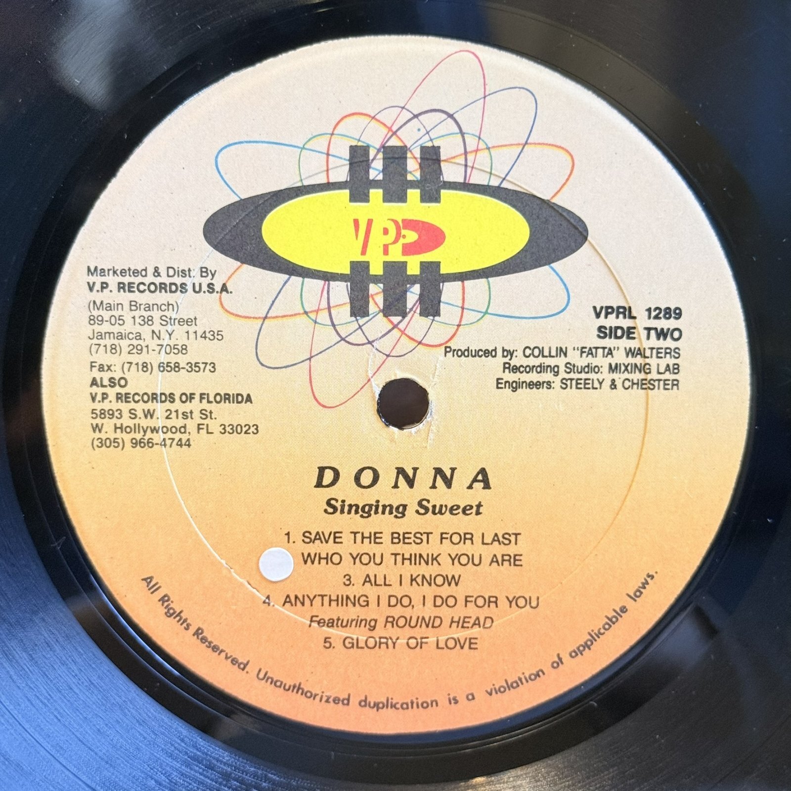 画像5: シンギング・スウィート ~ Singing Sweet / ドナ ~ Donna(LP) 