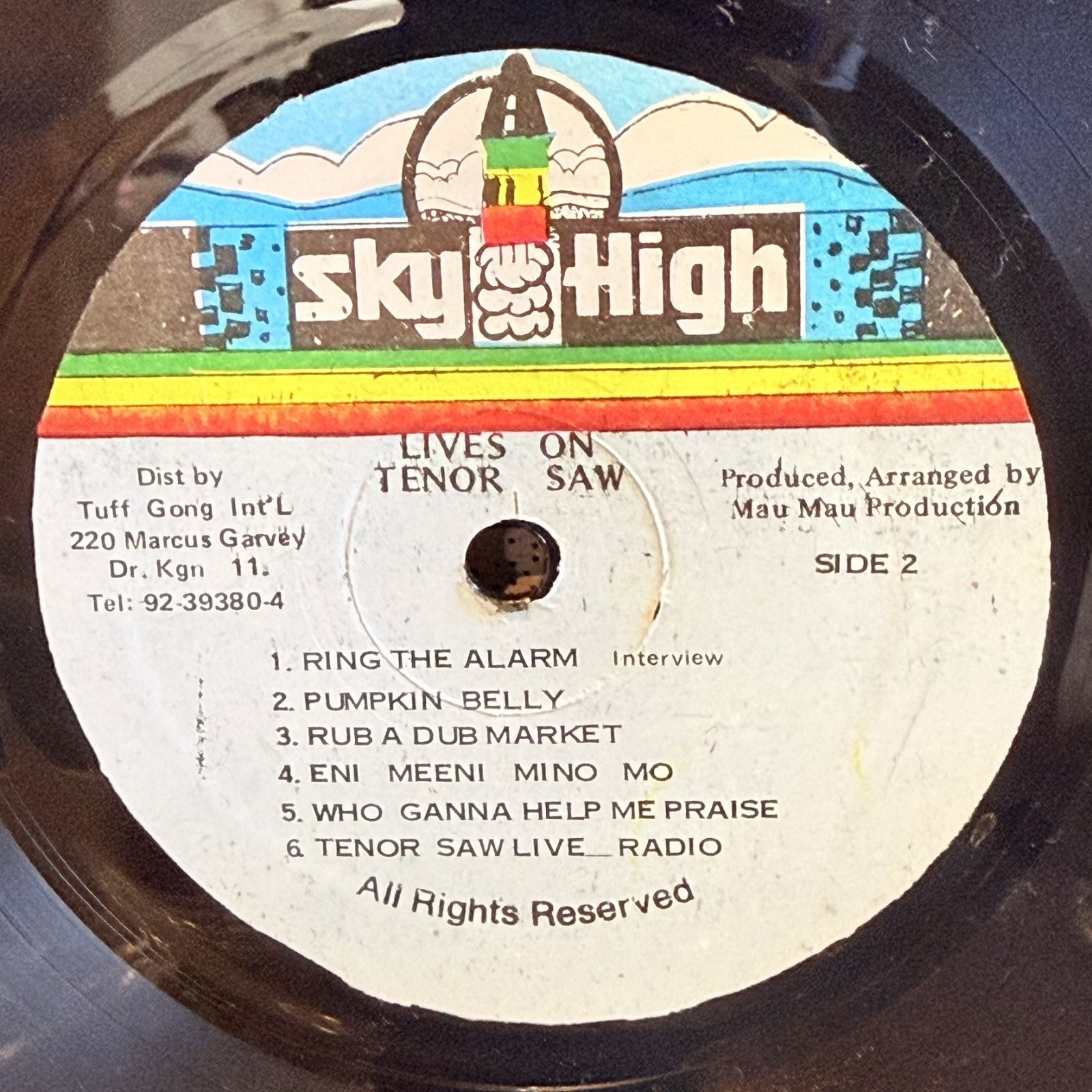画像5: テナー・ソウ ~ Tenor Saw / テナー・ソウ・ライヴズ・オン ~ Lives On: A Tribute To Tenor Saw (LP)　
