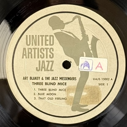 画像5: アート・ブレイキー＆ザ・ジャズ・メッセンジャーズ ~ Art Blakey & The Jazz Messengers / スリー・ブラインド・マイス ~ Three Blind Mice (LP) 