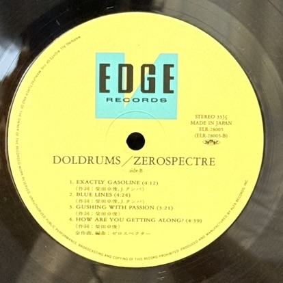 画像6: ゼロスペクター ~ ZEROSPECTRE / ドルドラムス ~ DOLDRUMS (LP)