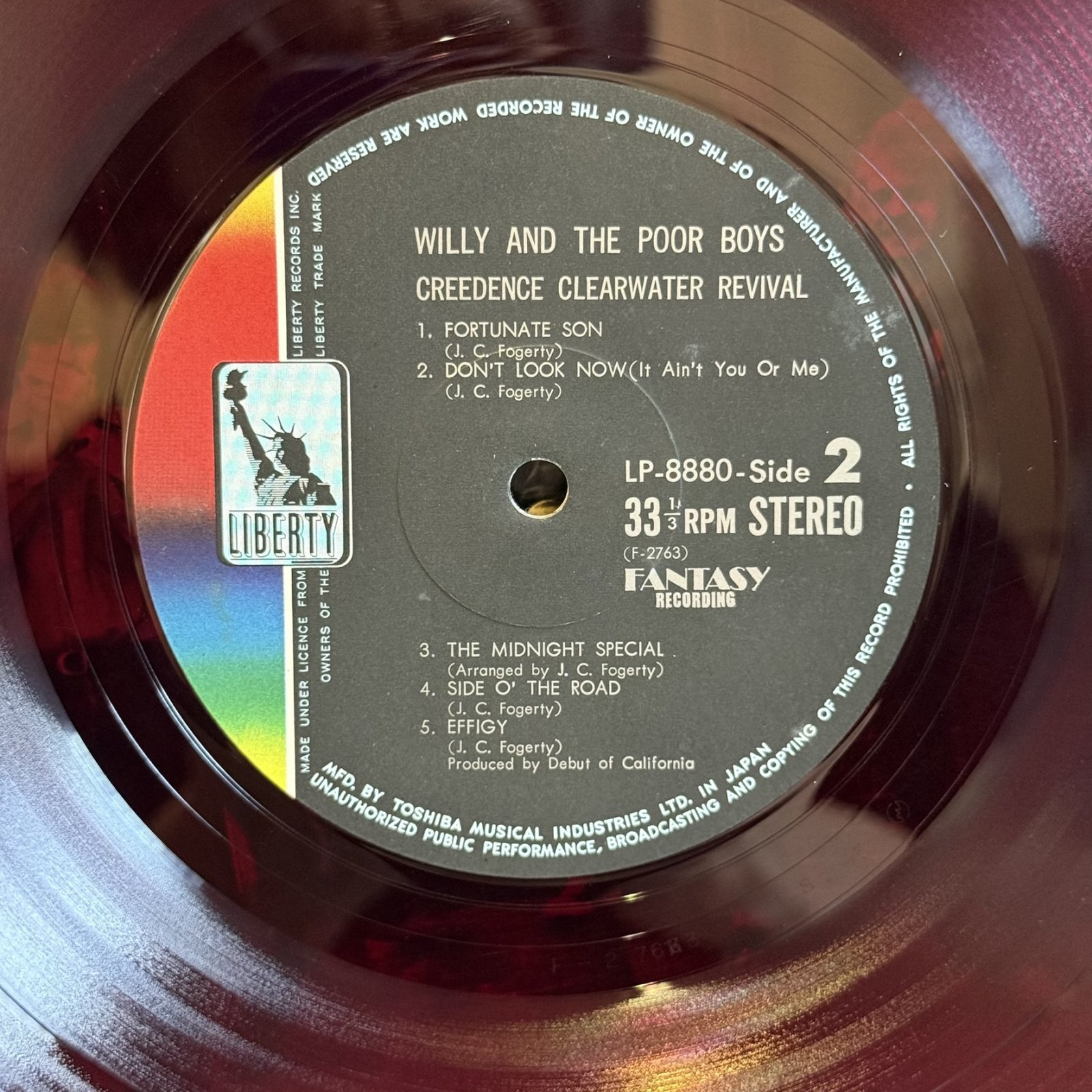画像6: クリーデンス・クリアウォーター・リバイバル ~ Creedence Clearwater Revival / クリーデンス・ロカビリー・リバイバル！ ~ Willy And The Poor Boys (LP)