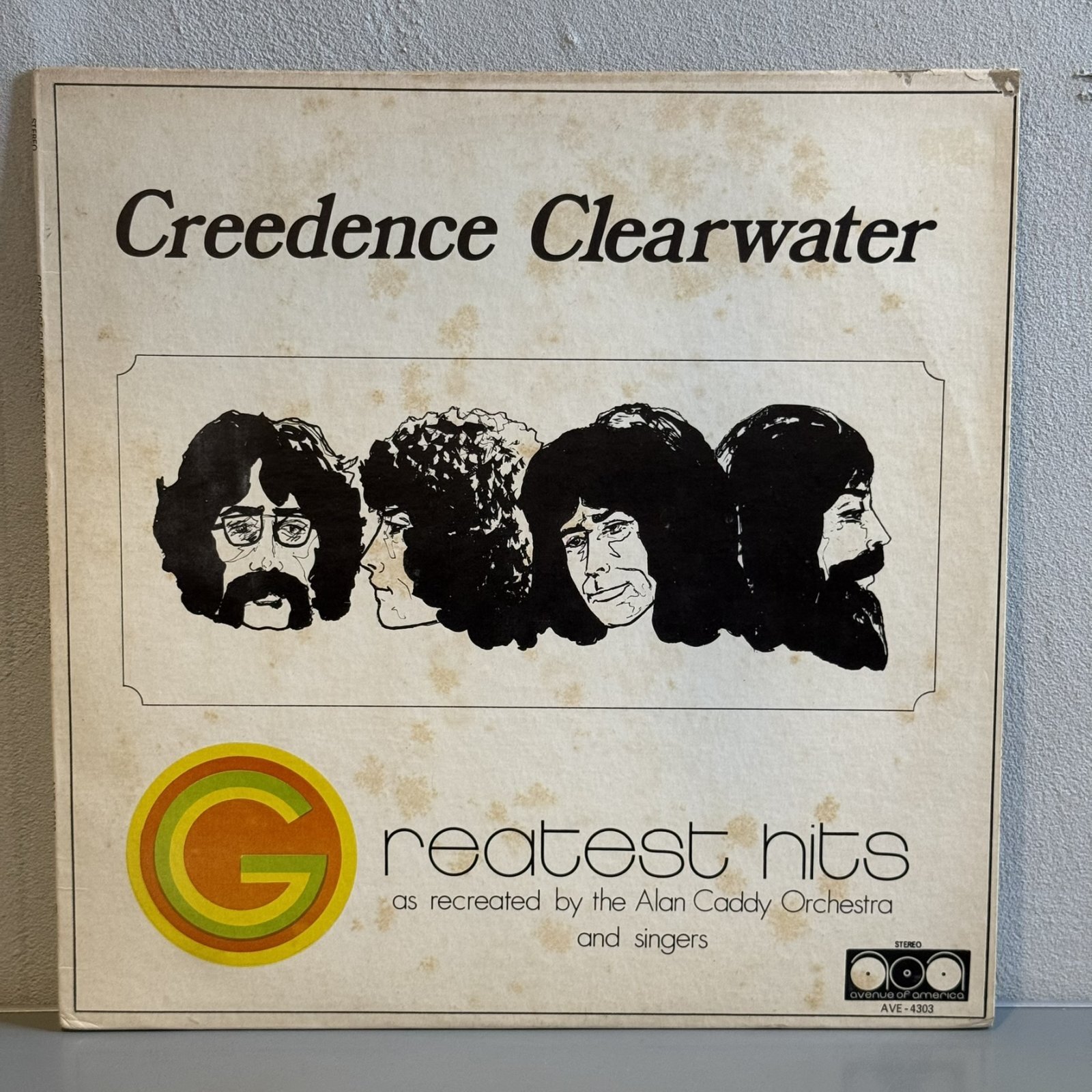 画像1: Alan Caddy Orchestra & Singers / Creedence Clearwater's Greatest Hits (LP)