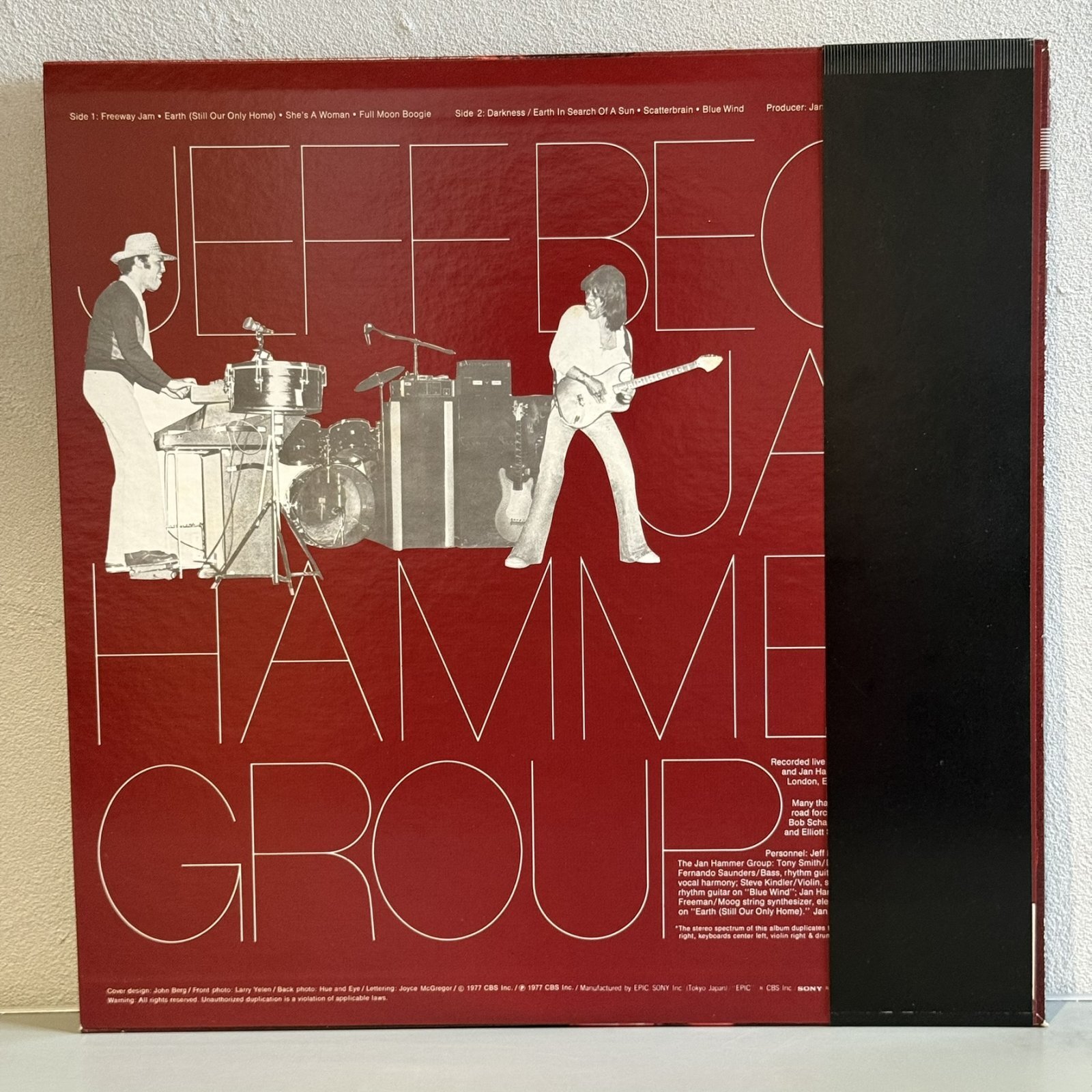画像2: Jeff Beck With The Jan Hammer Group / Live (LP)