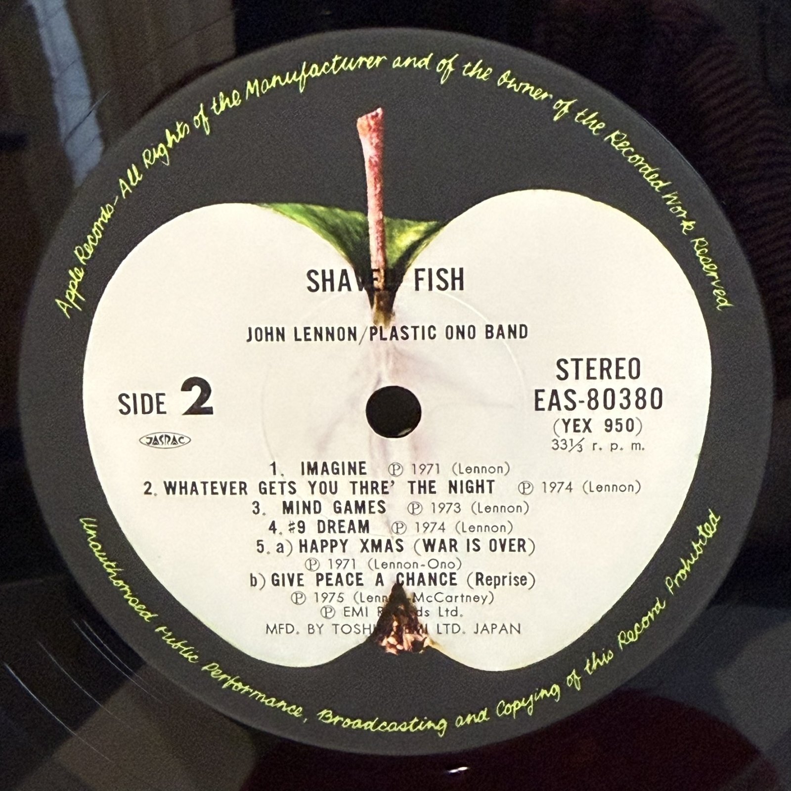 画像6: John Lennon / Plastic Ono Band ジョン・レノン / Shaved Fish シェイブド・フィッシュ〜ジョン・レノンの軌跡 (LP)