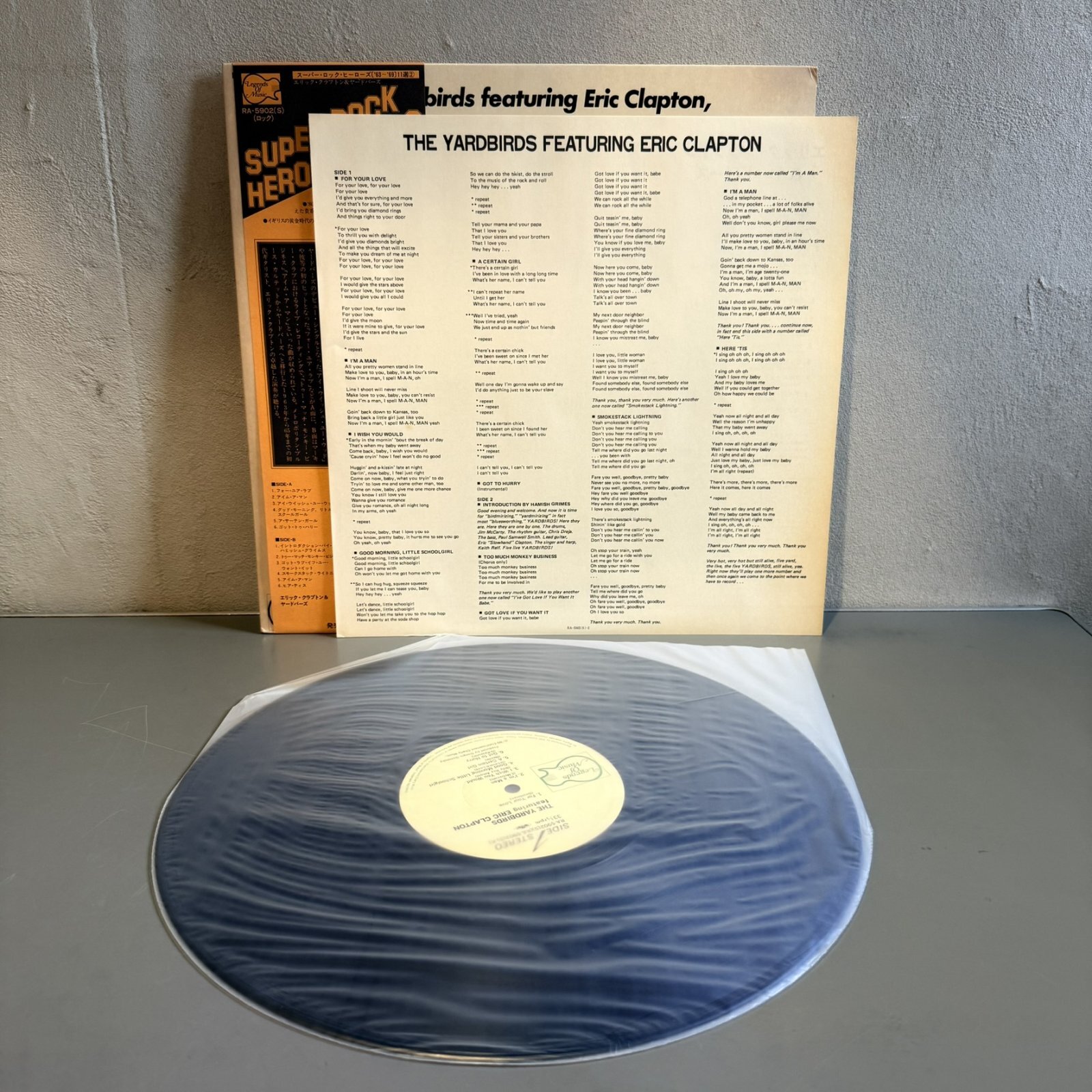 画像4: The Yardbirds featuring Eric Clapton エリック・クラプトン＆ヤードバーズ / The Yardbirds featuring Eric Clapton (LP)