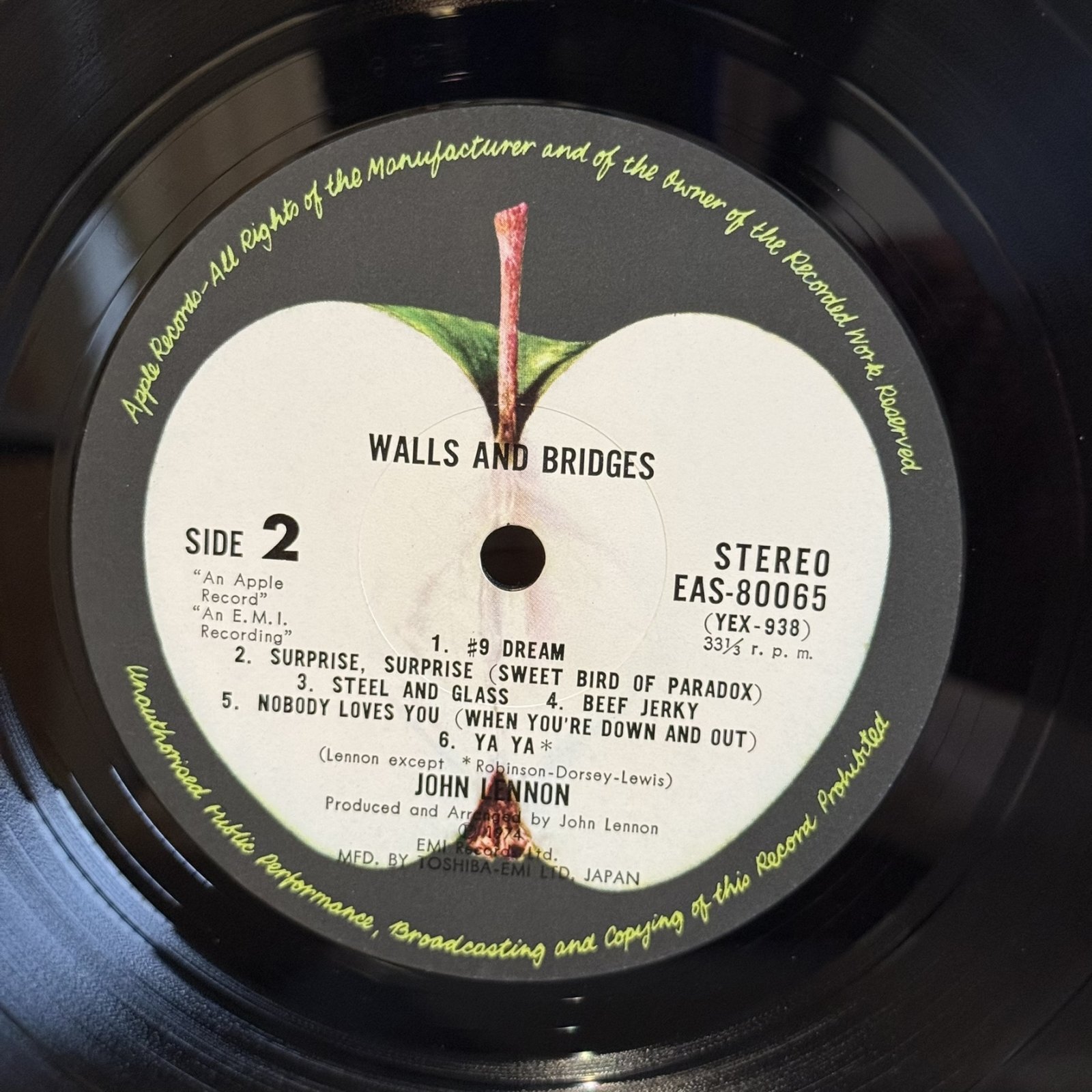 画像8: John Lennon ジョン・レノン / Walls and Bridges 心の壁、愛の橋 (LP)