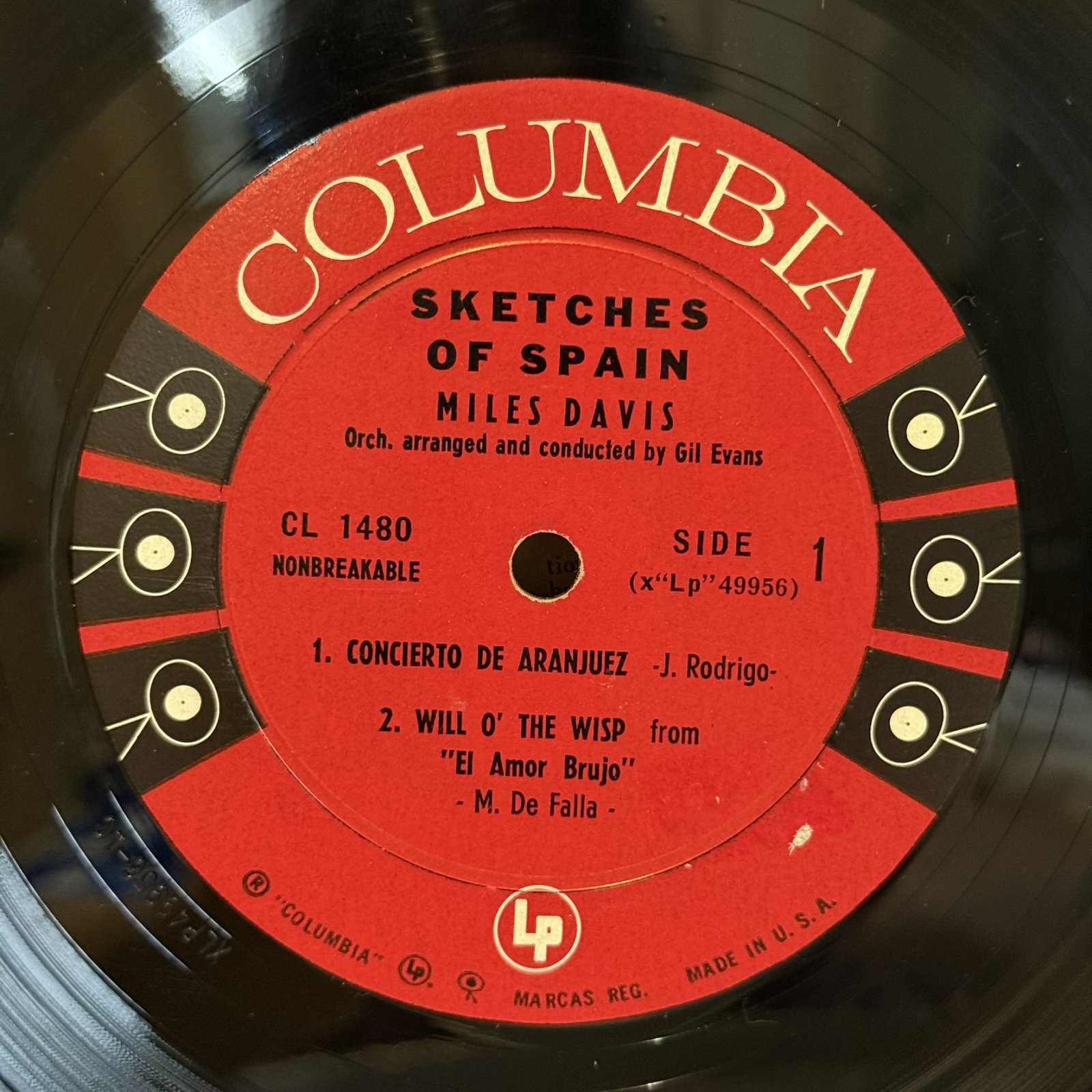 画像4: マイルス・デイビス ~ Miles Davis / スケッチズ・オブ・スペイン ~ Sketches of Spain (LP)