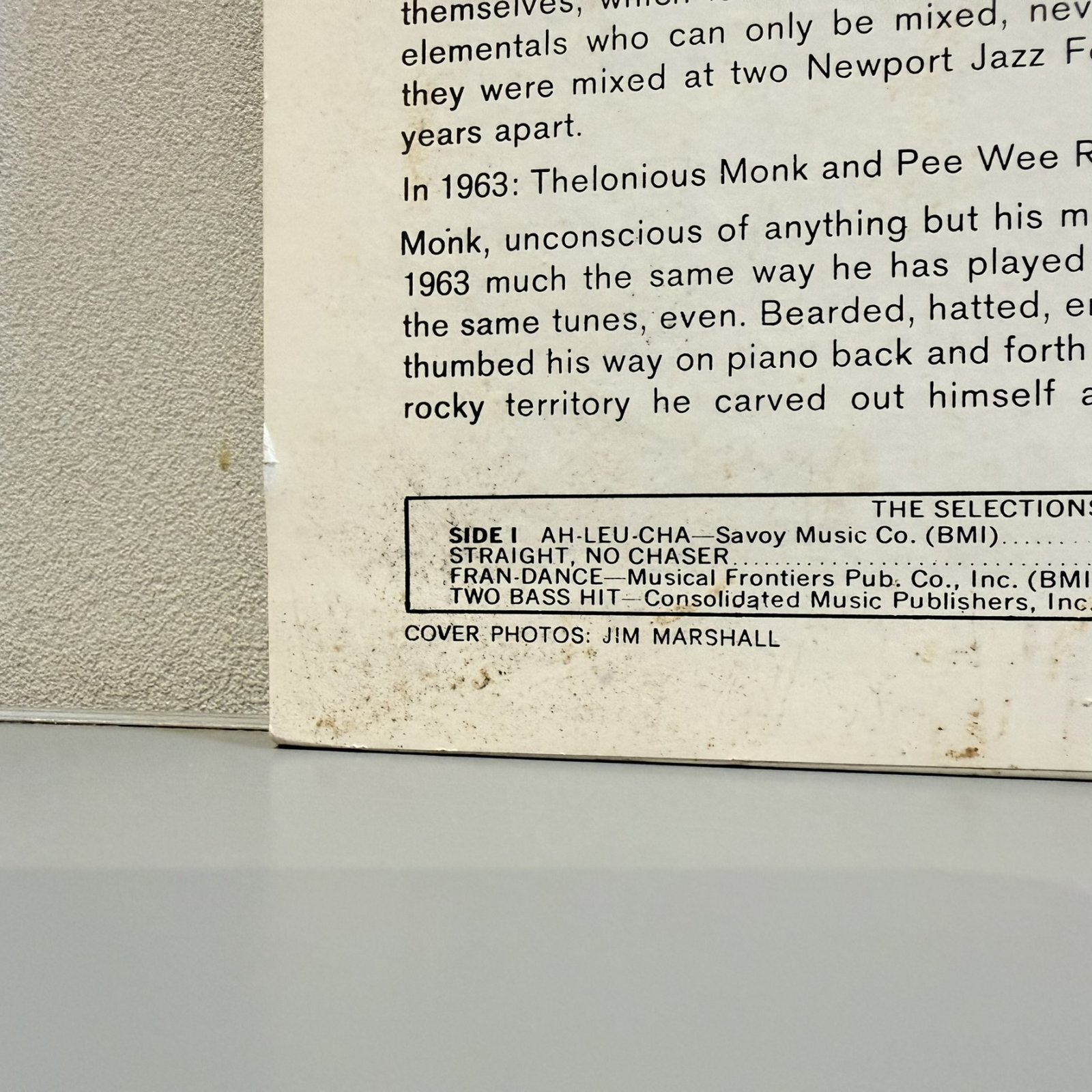 画像8: マイルス・デイビス・セクステット & セロニアス・モンク・カルテット ~ Miles Davis Sextet & Thelonious Monk Quartet / マイルス&モンク・アット・ニューポート ~ Miles & Monk At Newport (LP)