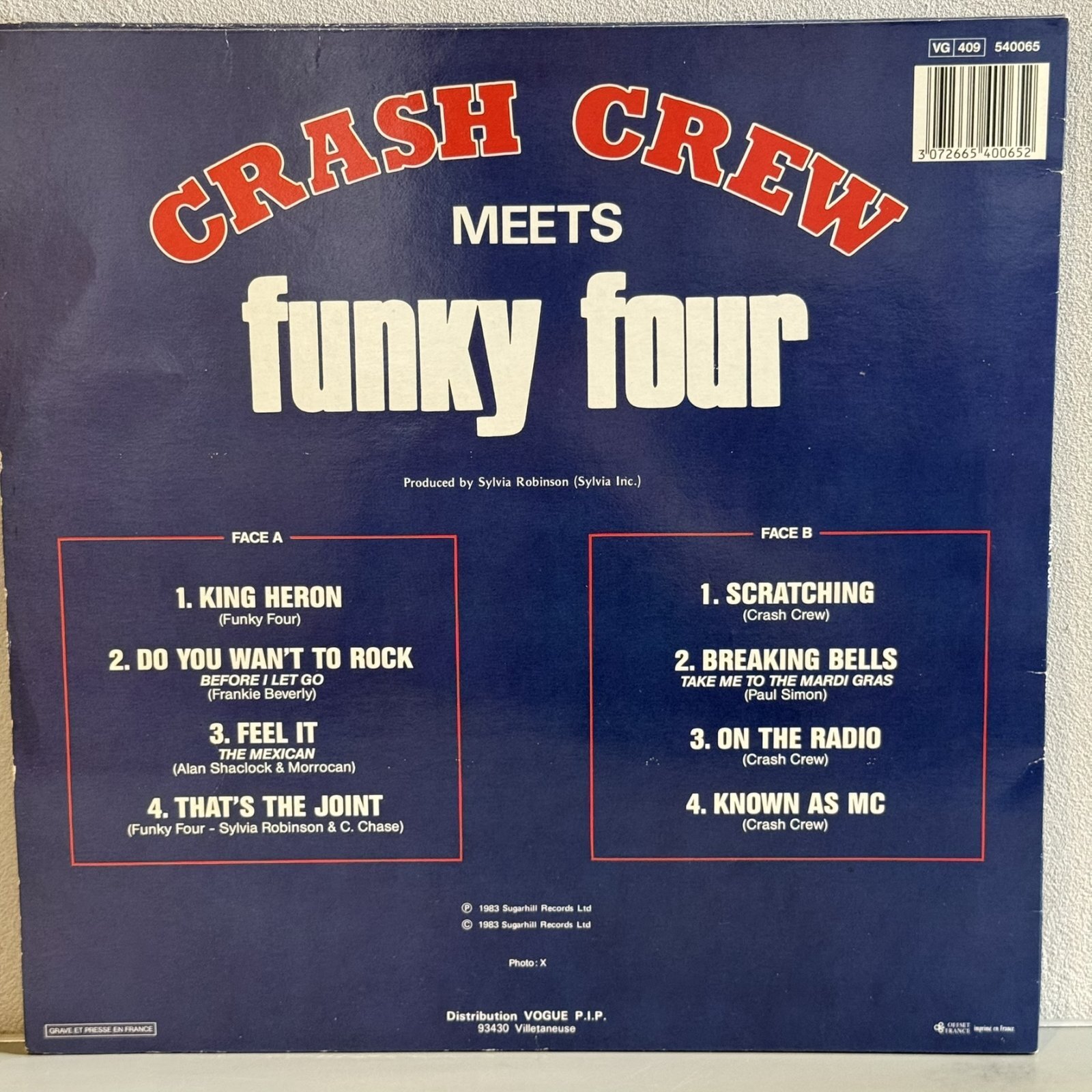 画像2: クラッシュ・クルー & ファンキー・フォー ~ Crash Crew & Funky Four / クラッシュ・クルー・ミーツ・ファンキー・フォー ~ Crash Crew Meets Funky Four (LP)