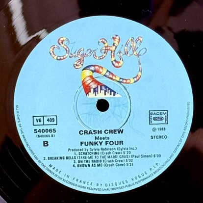 画像4: クラッシュ・クルー & ファンキー・フォー ~ Crash Crew & Funky Four / クラッシュ・クルー・ミーツ・ファンキー・フォー ~ Crash Crew Meets Funky Four (LP)