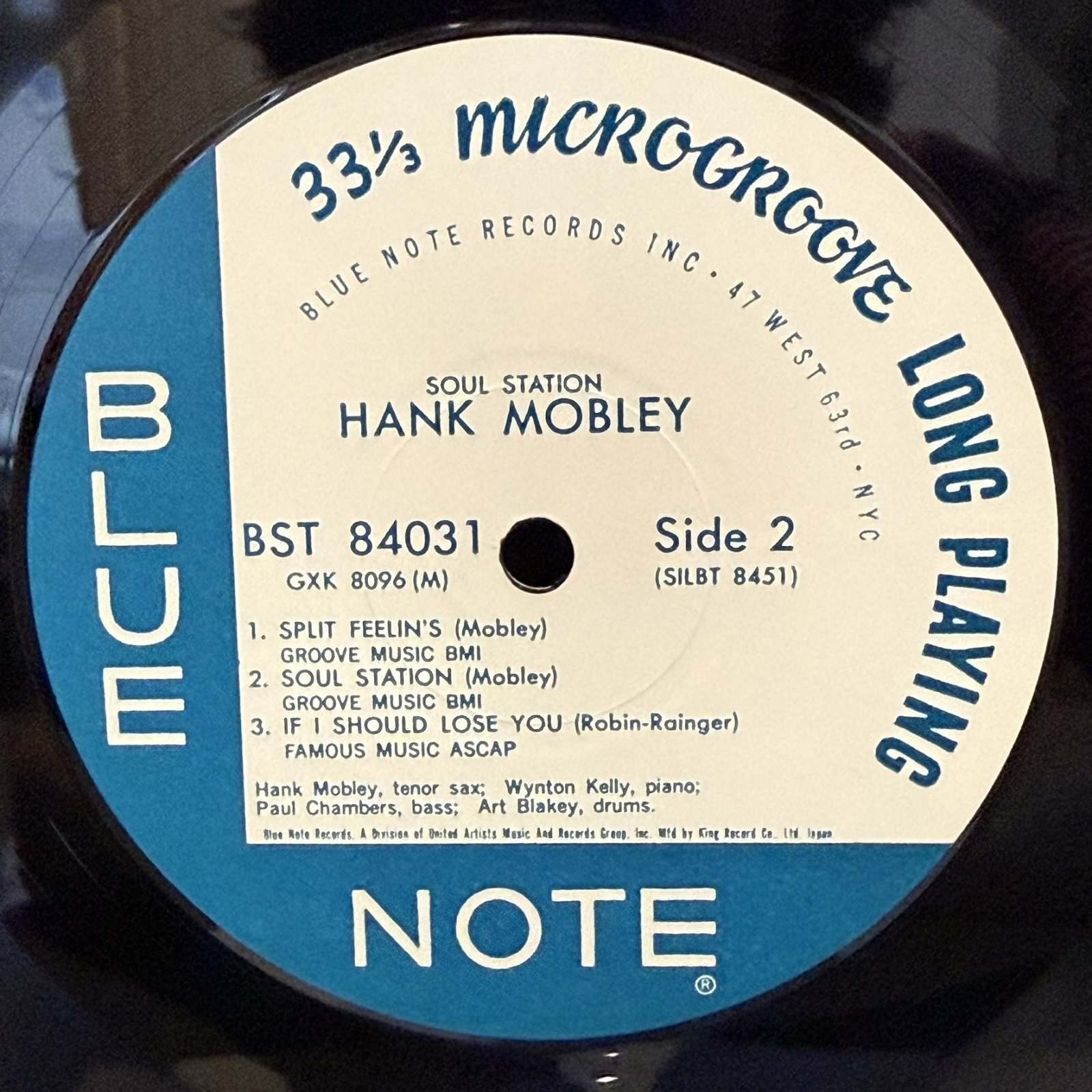 画像6: ハンク・モブレー ~ Hank Mobley / ソウル・ステーション ~ Soul Station (LP)