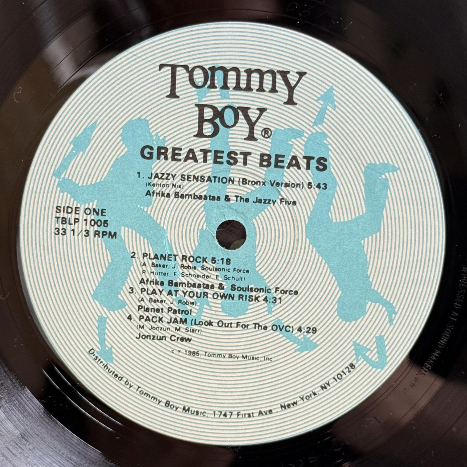 画像4: V.A.（アフリカ・バンバータ他） ~ Various Artists (Afrika Bambaataa, etc.) / トミー・ボーイ〜グレイテスト・ビーツ ~ Tommy Boy - Greatest Beats (2LP)
