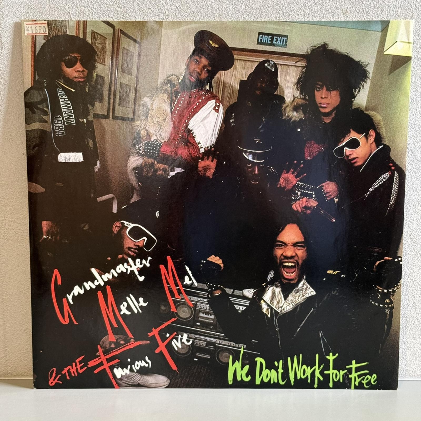 画像2: グランドマスター・メレ・メル&ザ・フュリアス・ファイヴ ~ Grandmaster Melle Mel & The Furious Five / ウィ・ドント・ワーク・フォー・フリー ~ We Don't Work For Free (12インチ)