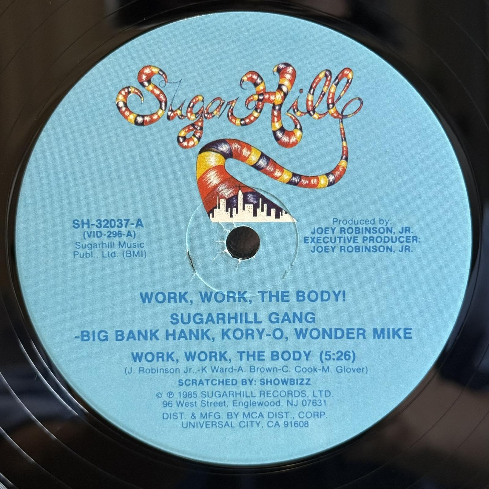 画像2: シュガーヒル・ギャング ~ Sugarhill Gang / ワーク・ワーク・ザ・ボディ ~ Work, Work, The Body! (12インチ)