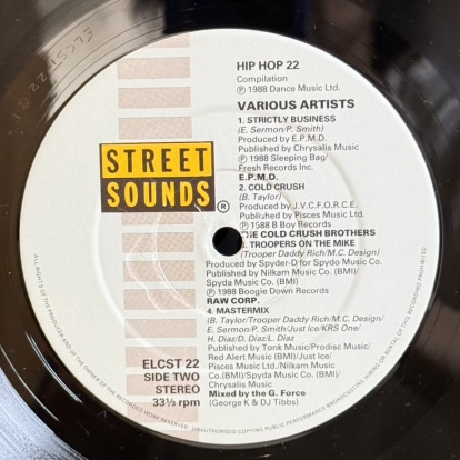 画像5: V.A. / ヒップホップ22 ~ Street Sounds Hip Hop 22 (LP)
