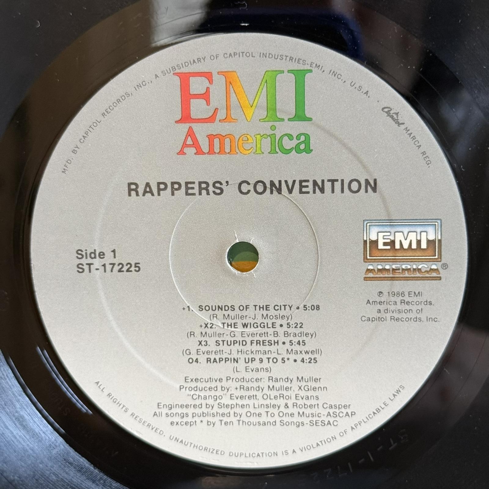 画像4: ラッパーズ・コンヴェンション ~ Rappers' Convention / フィーチャリング・ザ・ウィグル ~ Featuring The Wiggle (LP)