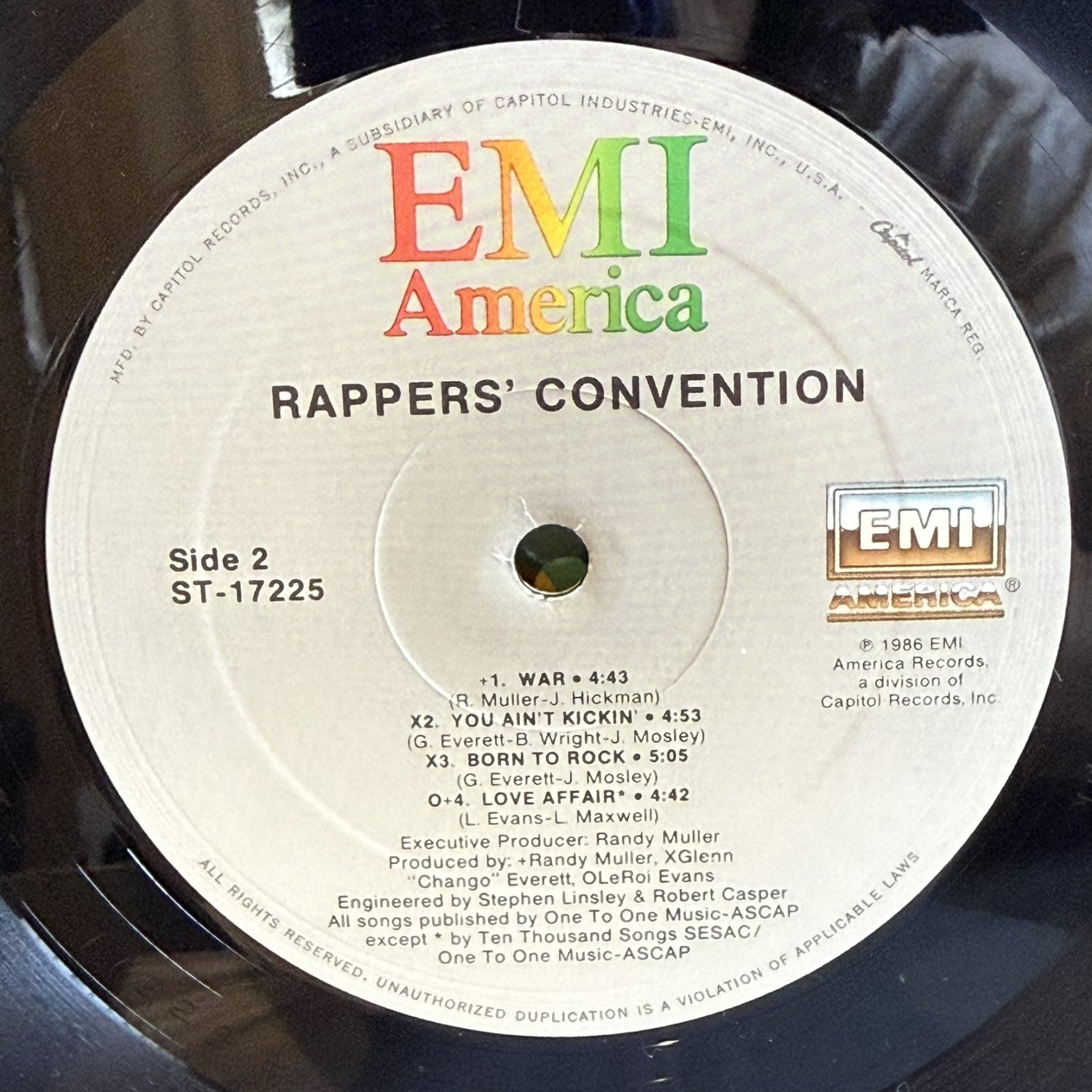 画像5: ラッパーズ・コンヴェンション ~ Rappers' Convention / フィーチャリング・ザ・ウィグル ~ Featuring The Wiggle (LP)